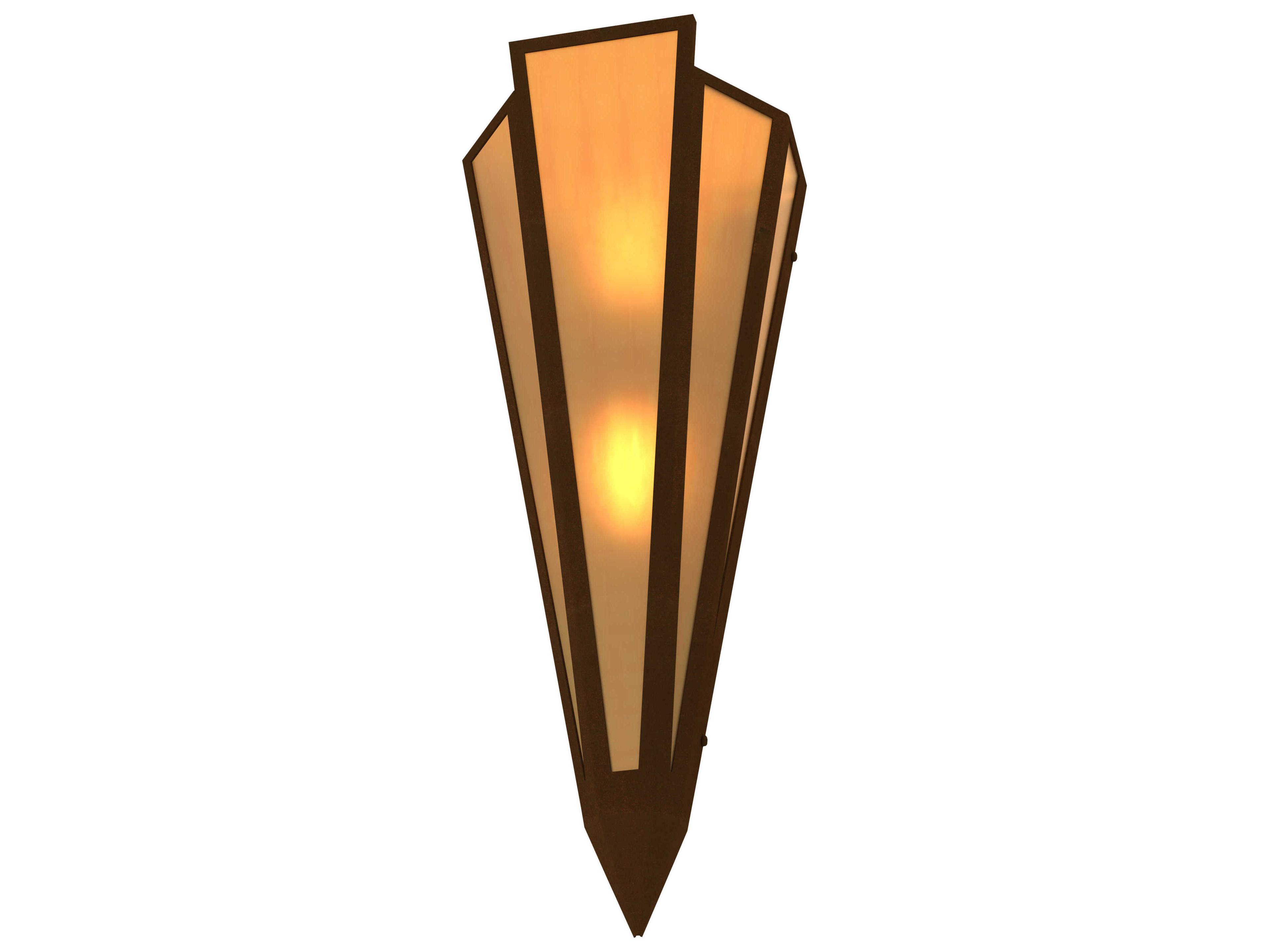 Meyda Brum 2-Light Cafe Noir Brown Wall Sconce