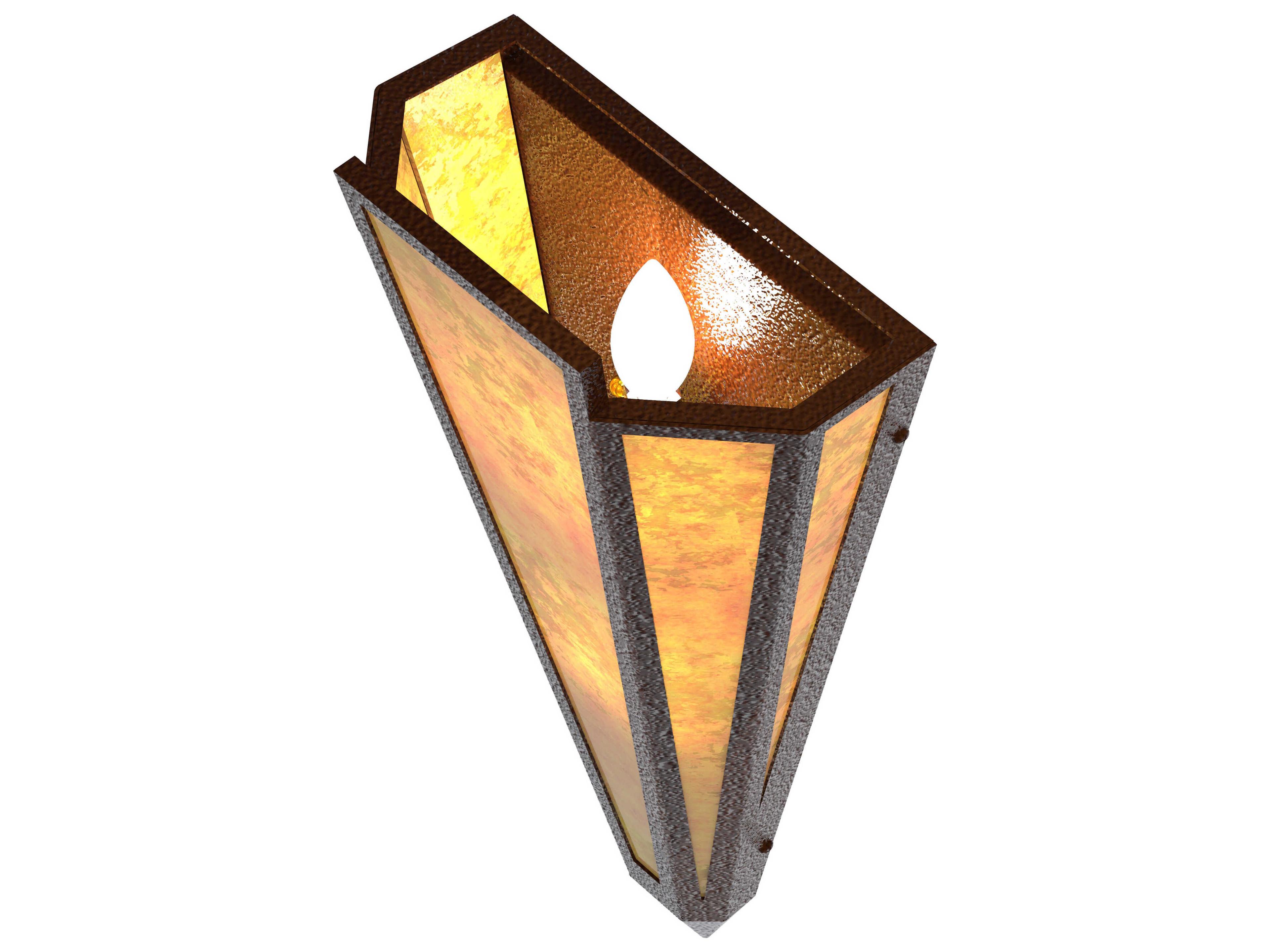 Meyda Brum 2-Light Sepia Brown Traditional Wall Sconce
