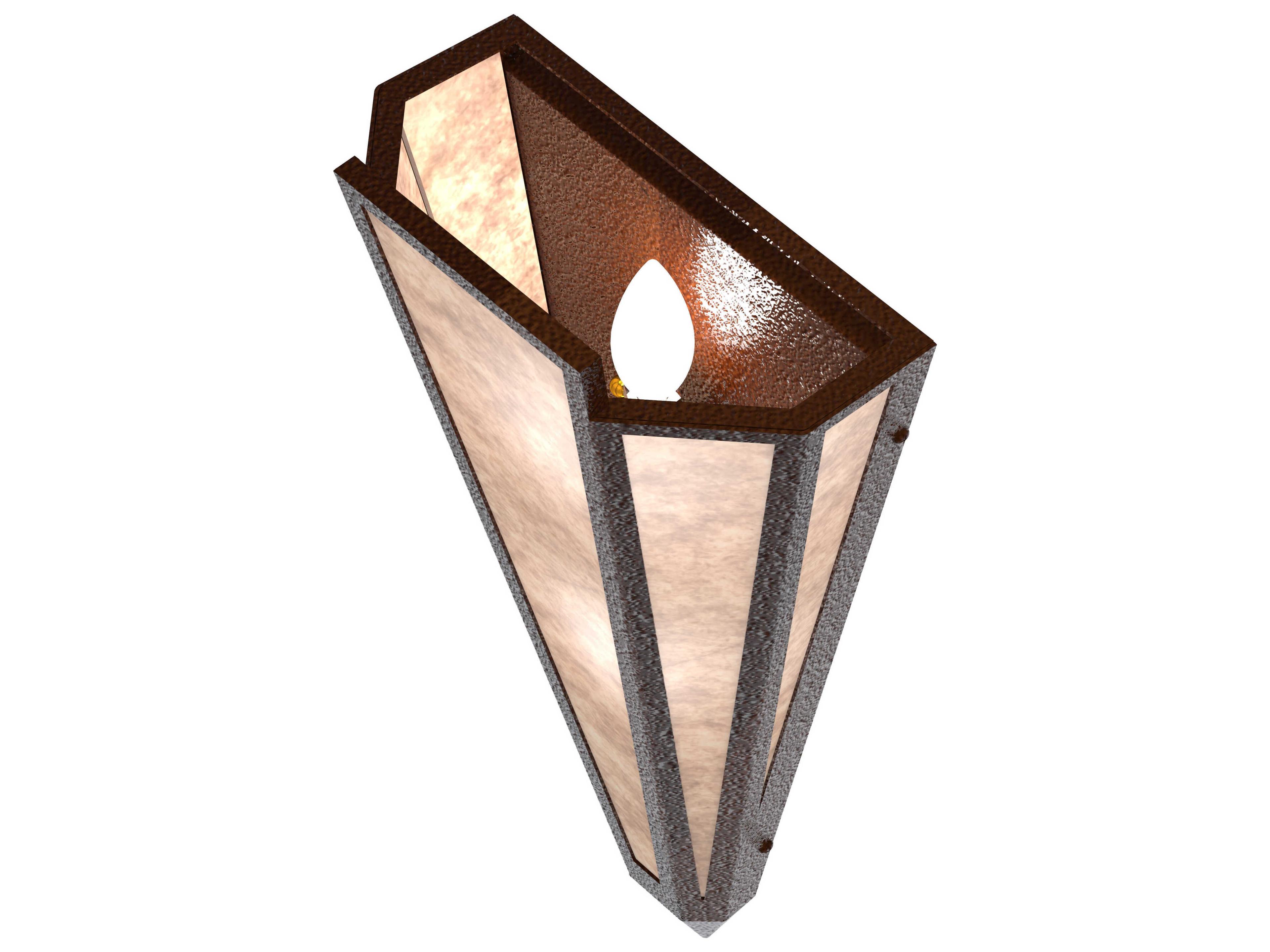 Meyda Brum 2-Light Sepia Brown Traditional Wall Sconce