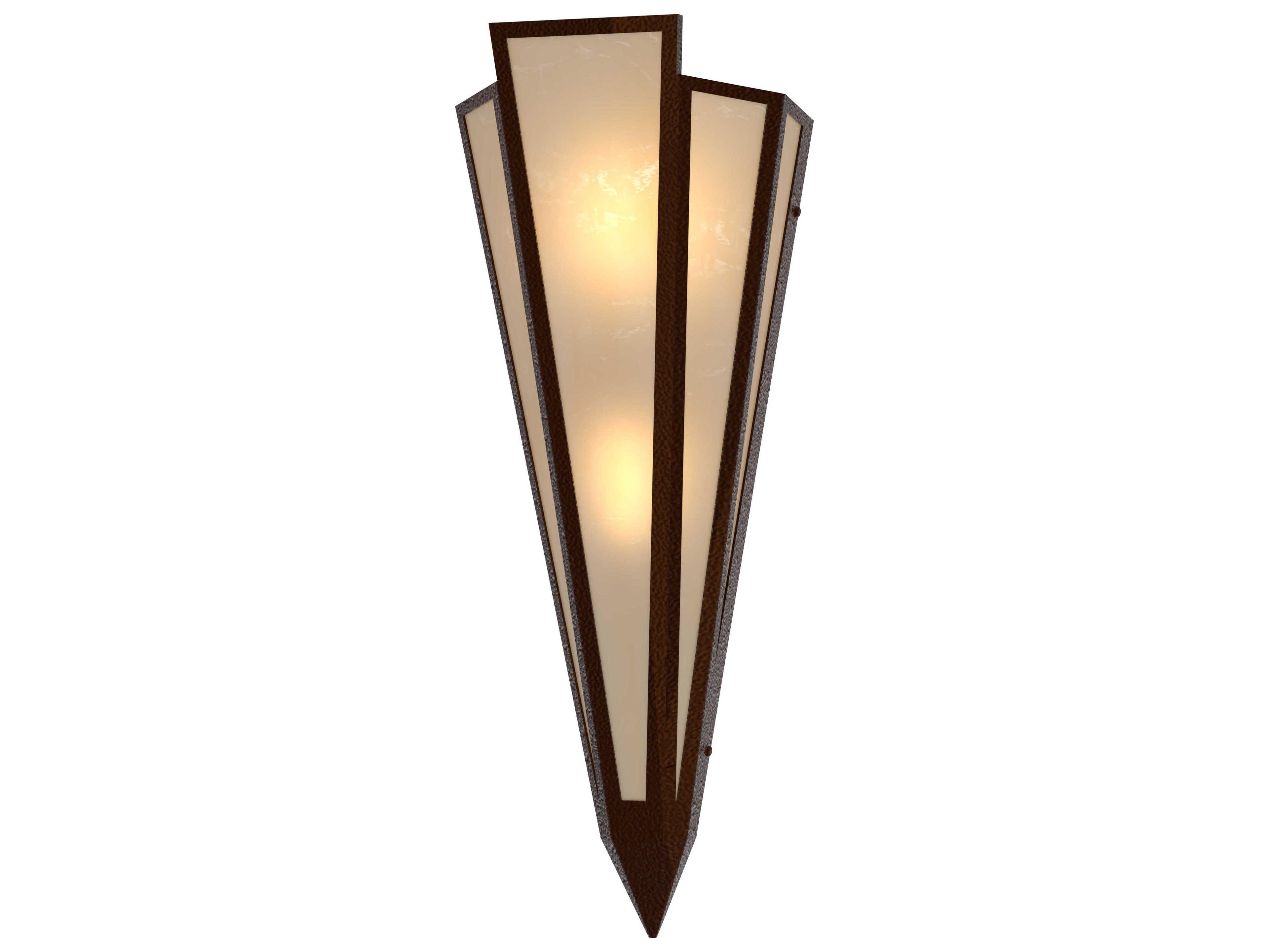 Meyda Brum 2-Light Sepia Brown Traditional Wall Sconce
