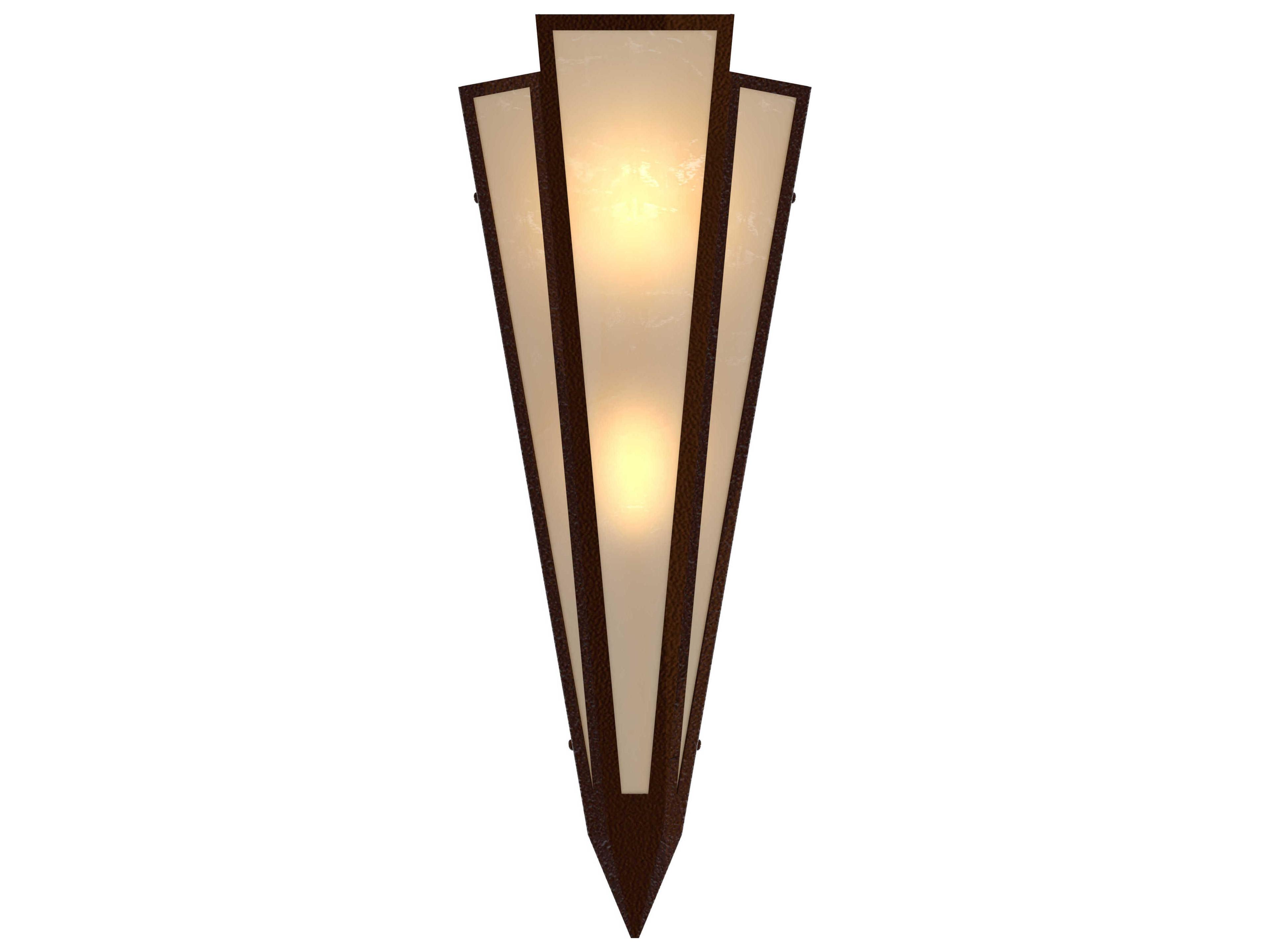 Meyda Brum 2-Light Sepia Brown Traditional Wall Sconce