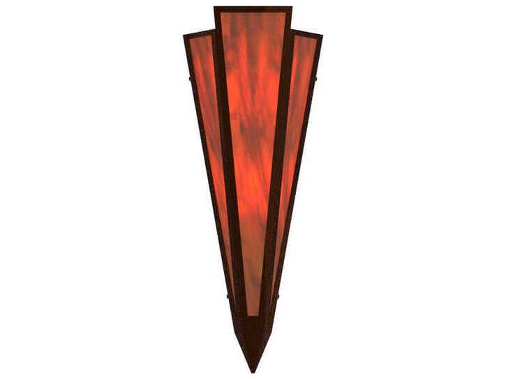 Meyda Brum 2-Light Sepia Brown Traditional Wall Sconce