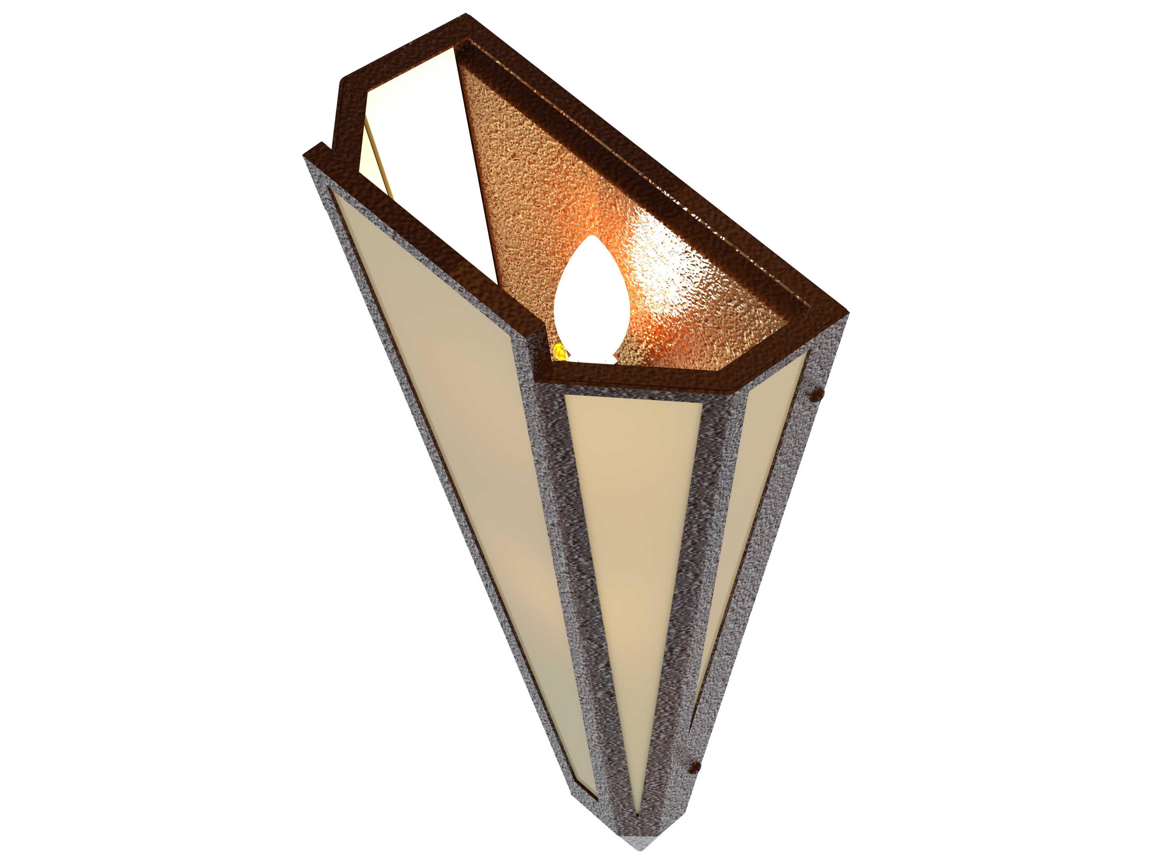 Meyda Brum 2-Light Sepia Brown Traditional Wall Sconce