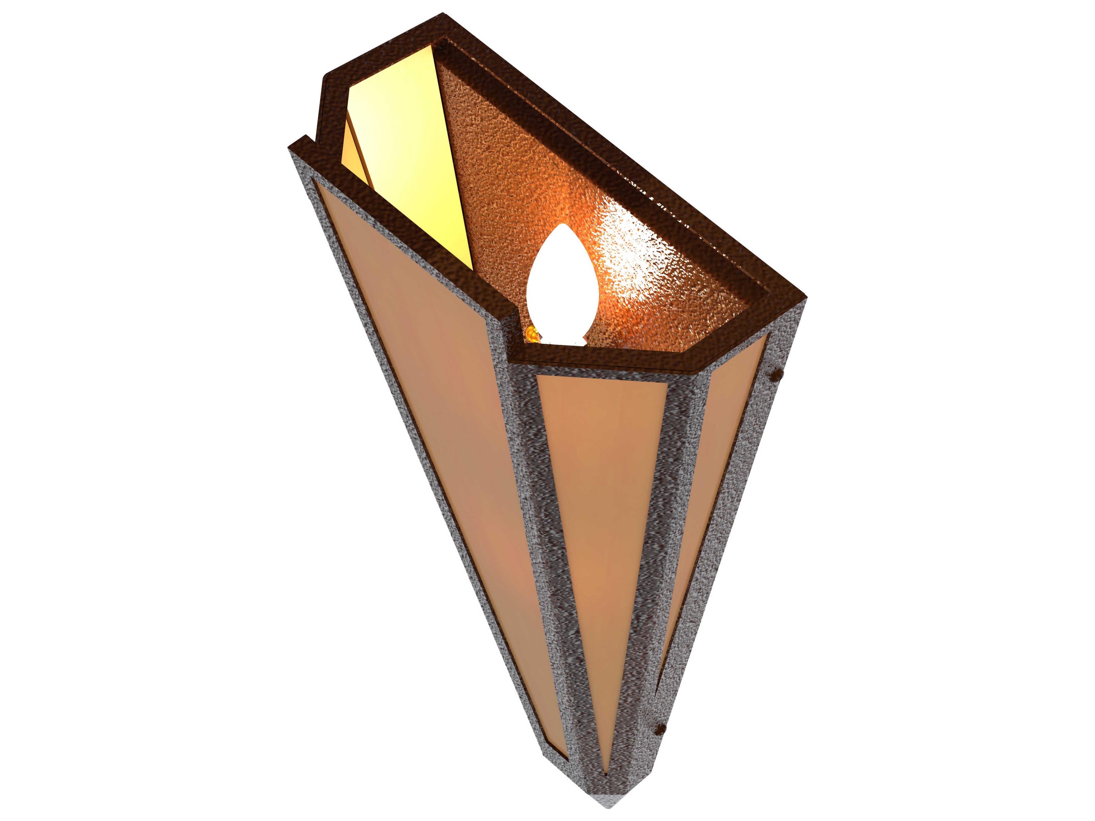 Meyda Brum 2-Light Sepia Brown Traditional Wall Sconce
