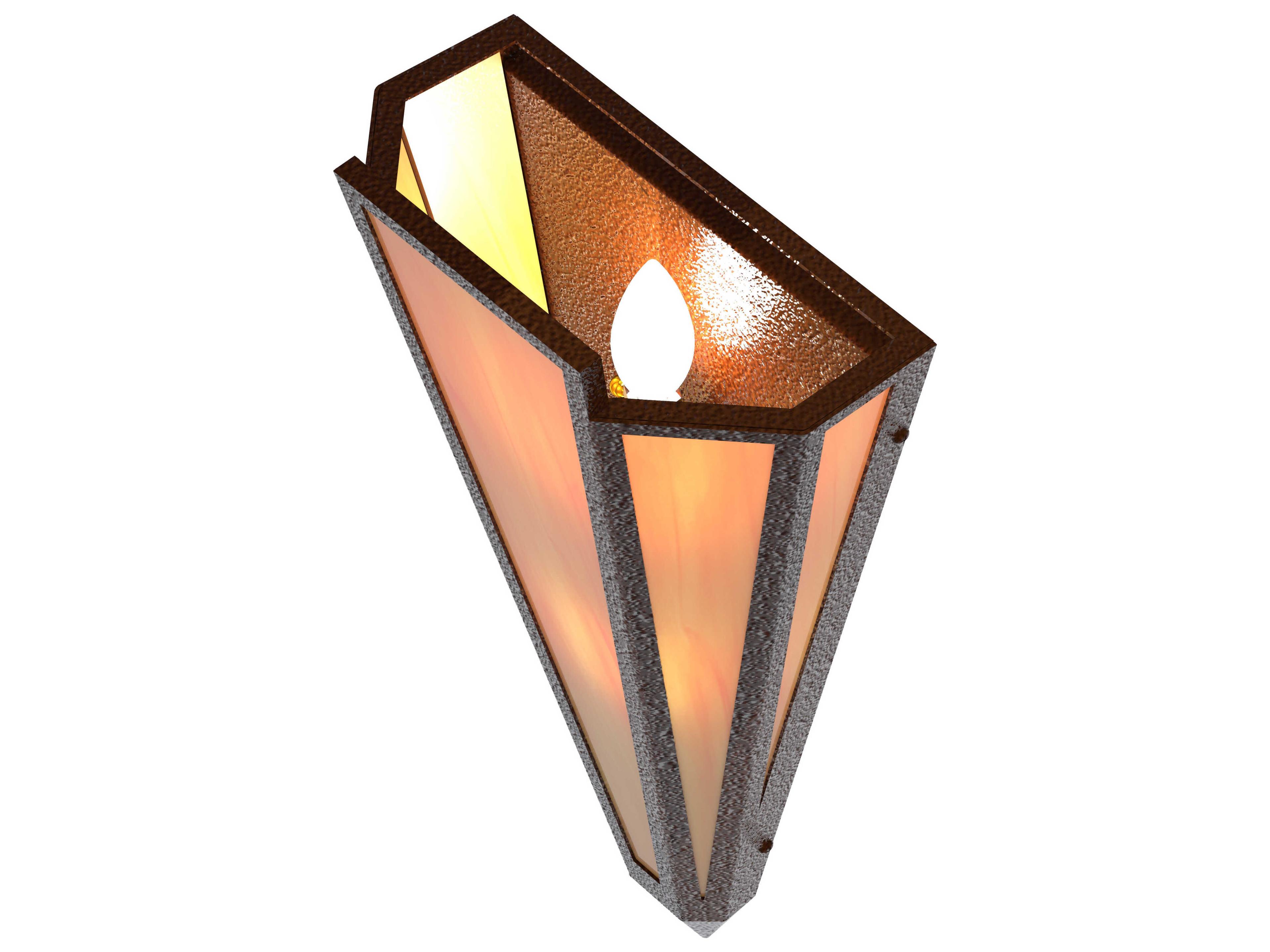 Meyda Brum 2-Light Sepia Brown Traditional Wall Sconce