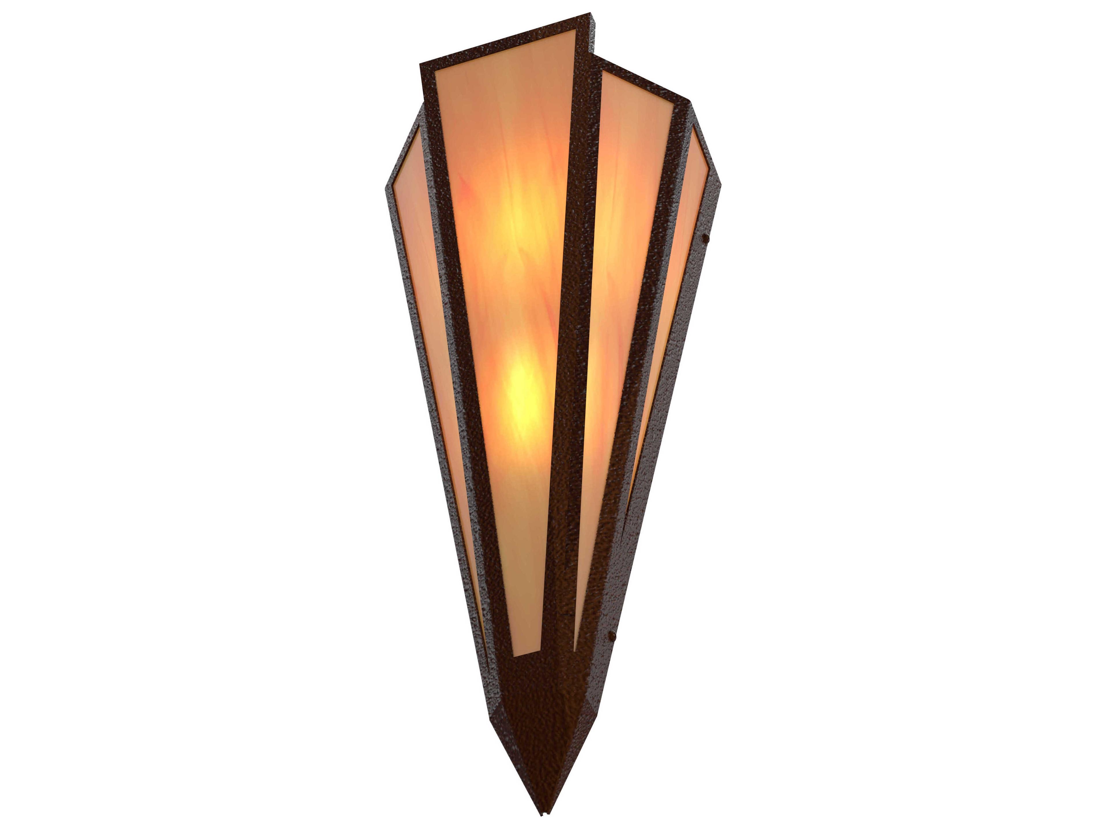 Meyda Brum 2-Light Sepia Brown Traditional Wall Sconce