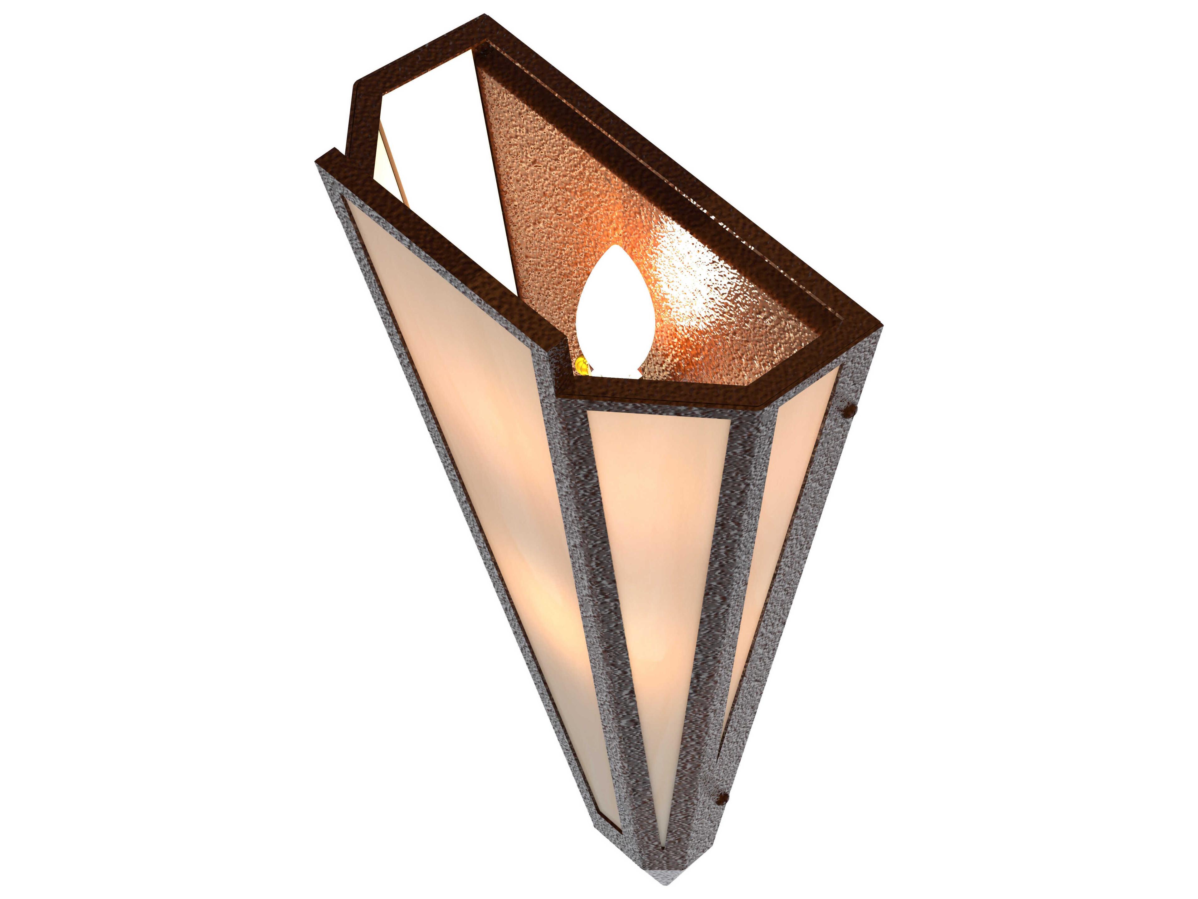 Meyda Brum 2-Light Sepia Brown Traditional Wall Sconce