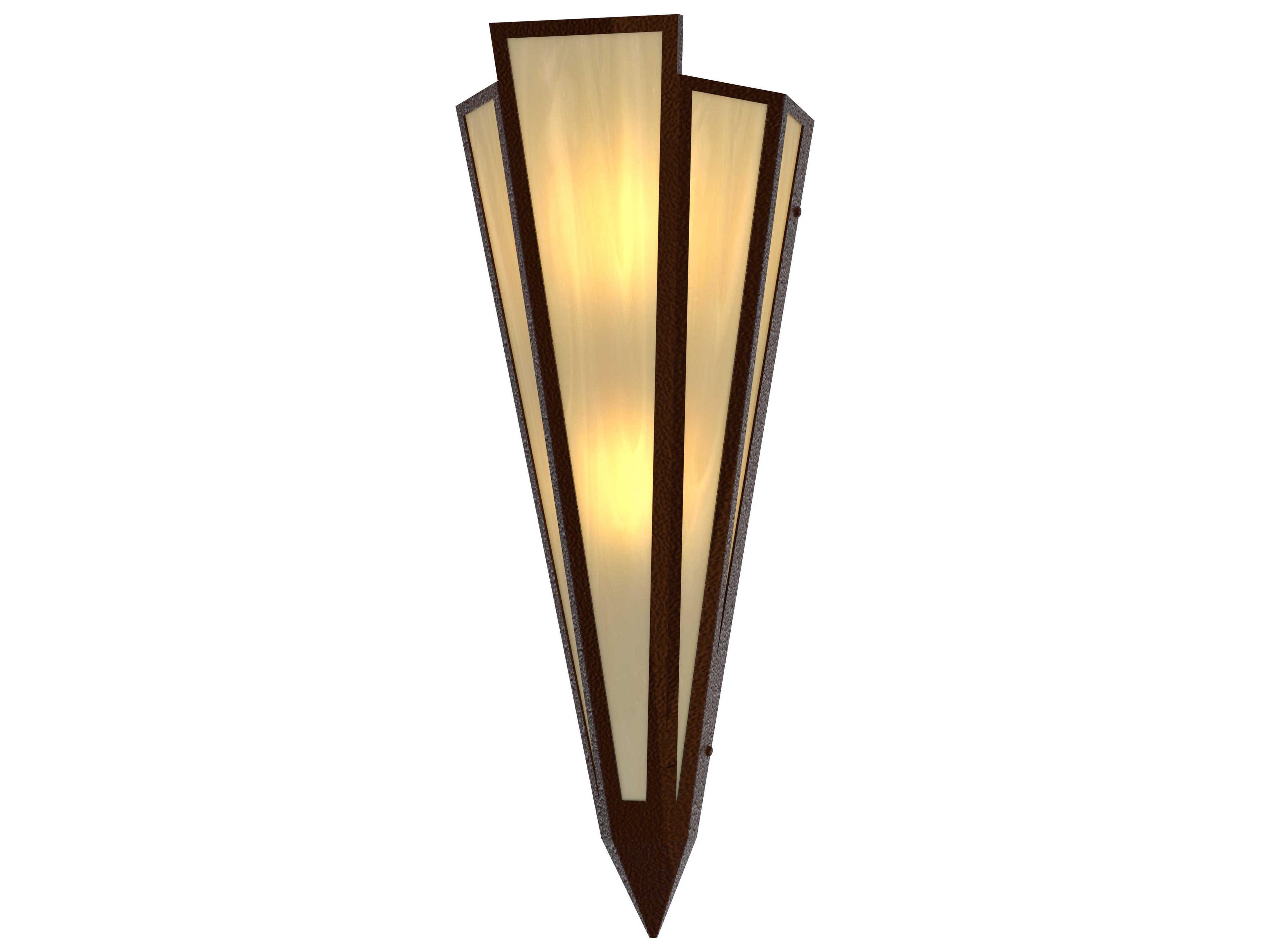 Meyda Brum 2-Light Sepia Brown Traditional Wall Sconce