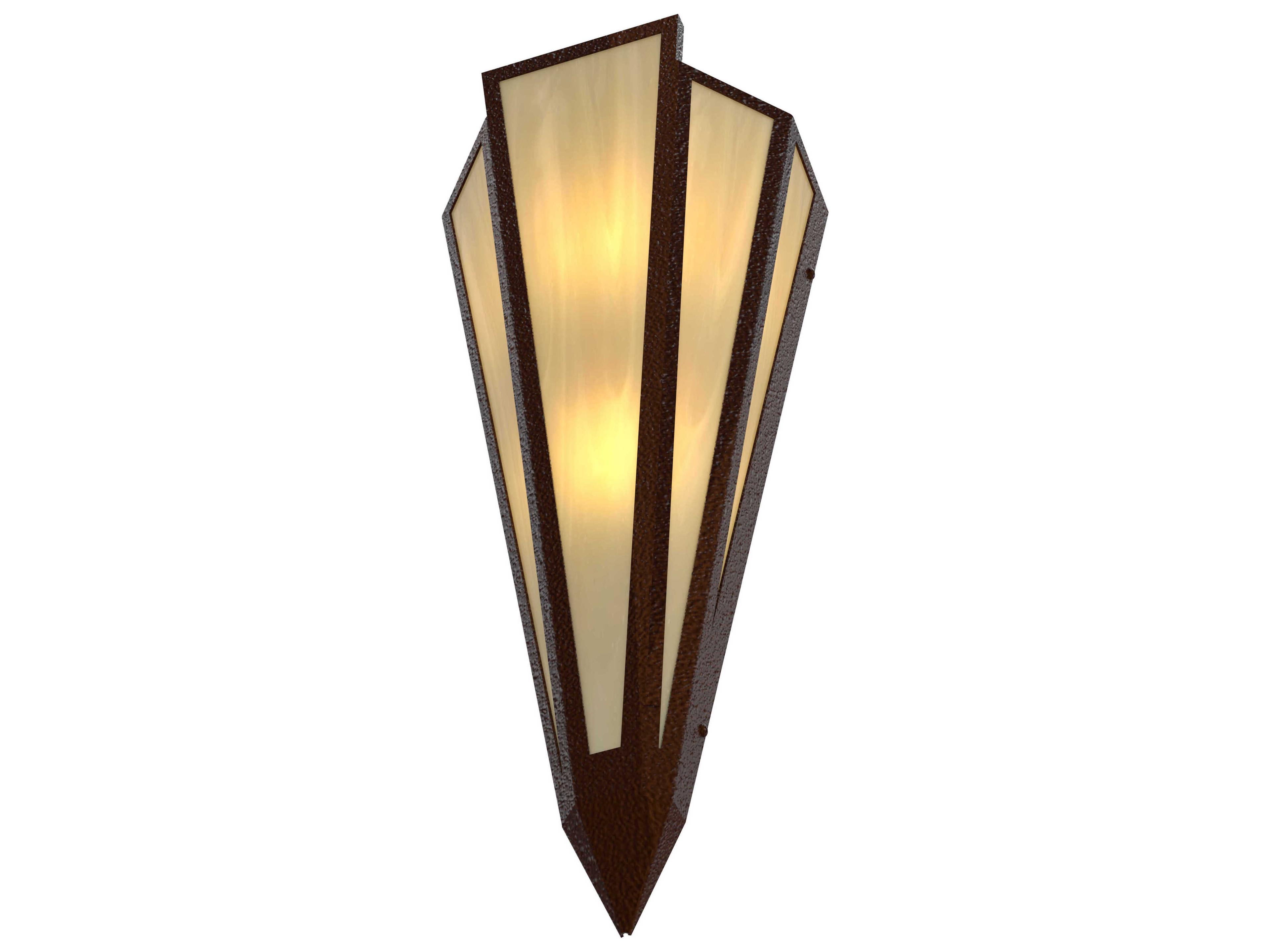 Meyda Brum 2-Light Sepia Brown Traditional Wall Sconce