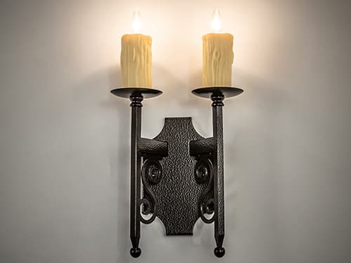 Meyda Toscano 2-Light Timeless Bronze Wall Sconce