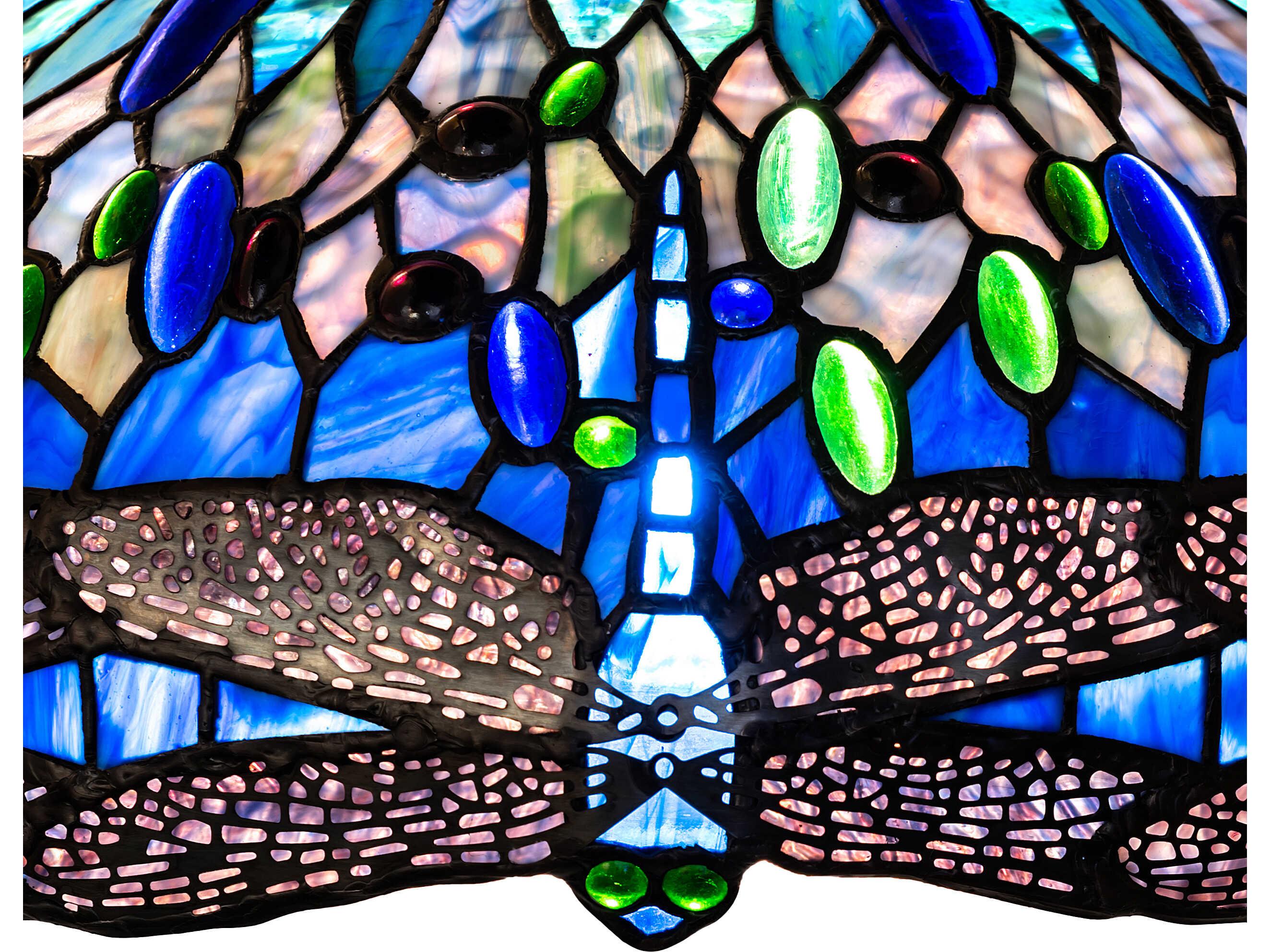 Meyda Tiffany Hanginghead Dragonfly Stained Glass