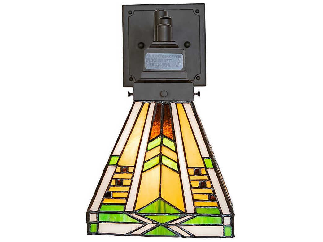 Meyda Abilene 1-Light Oil Rubbed Bronze Swing Wall Sconce