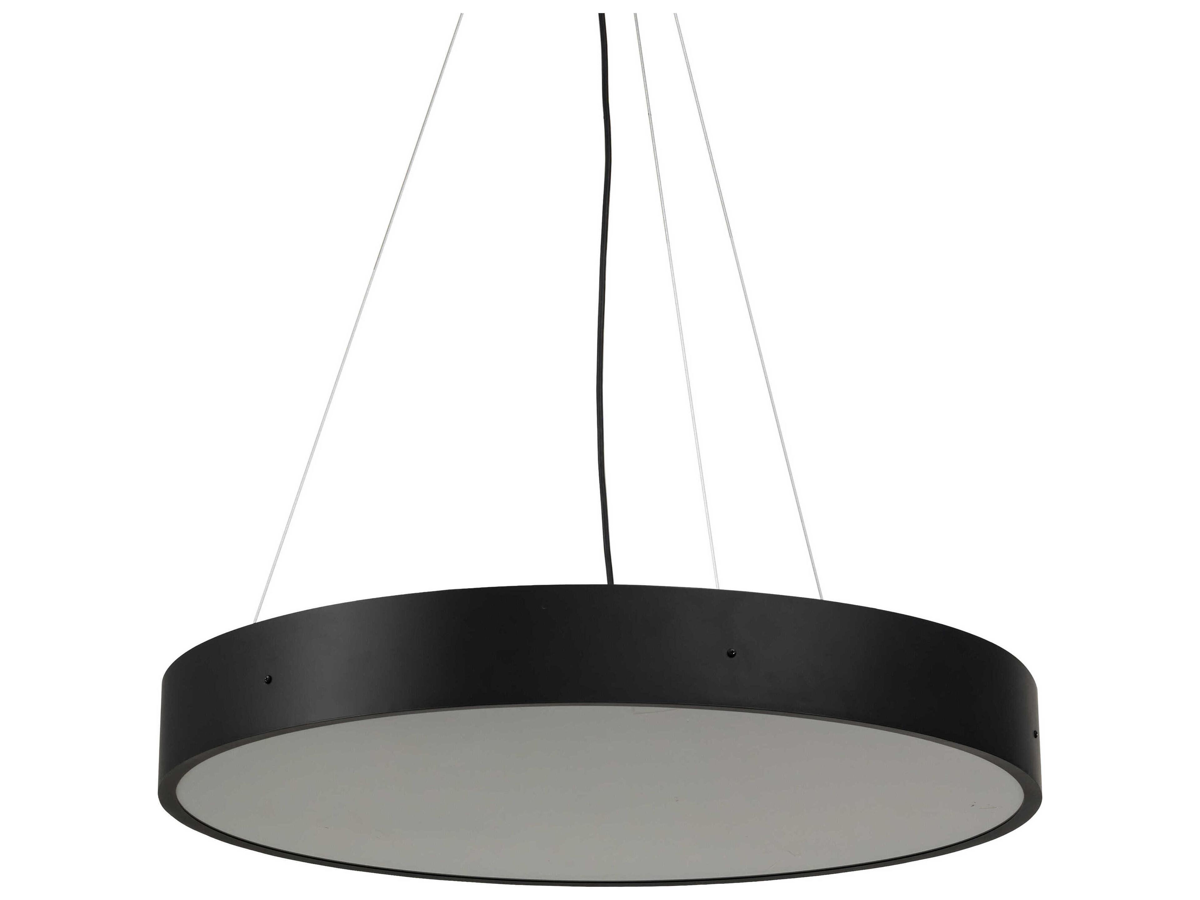Meyda Cilindro Solar Black Pendant