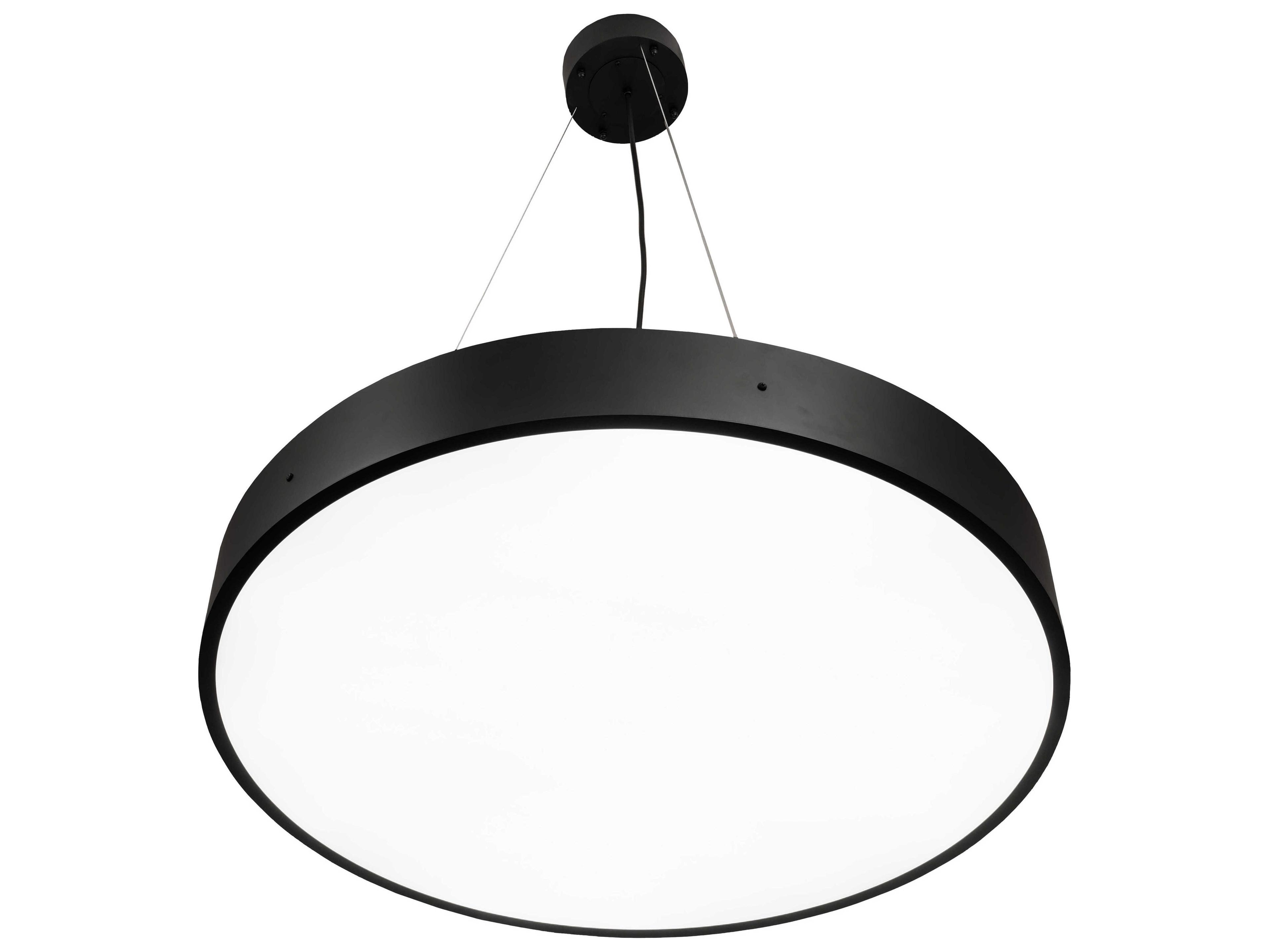 Meyda Cilindro Solar Black Pendant