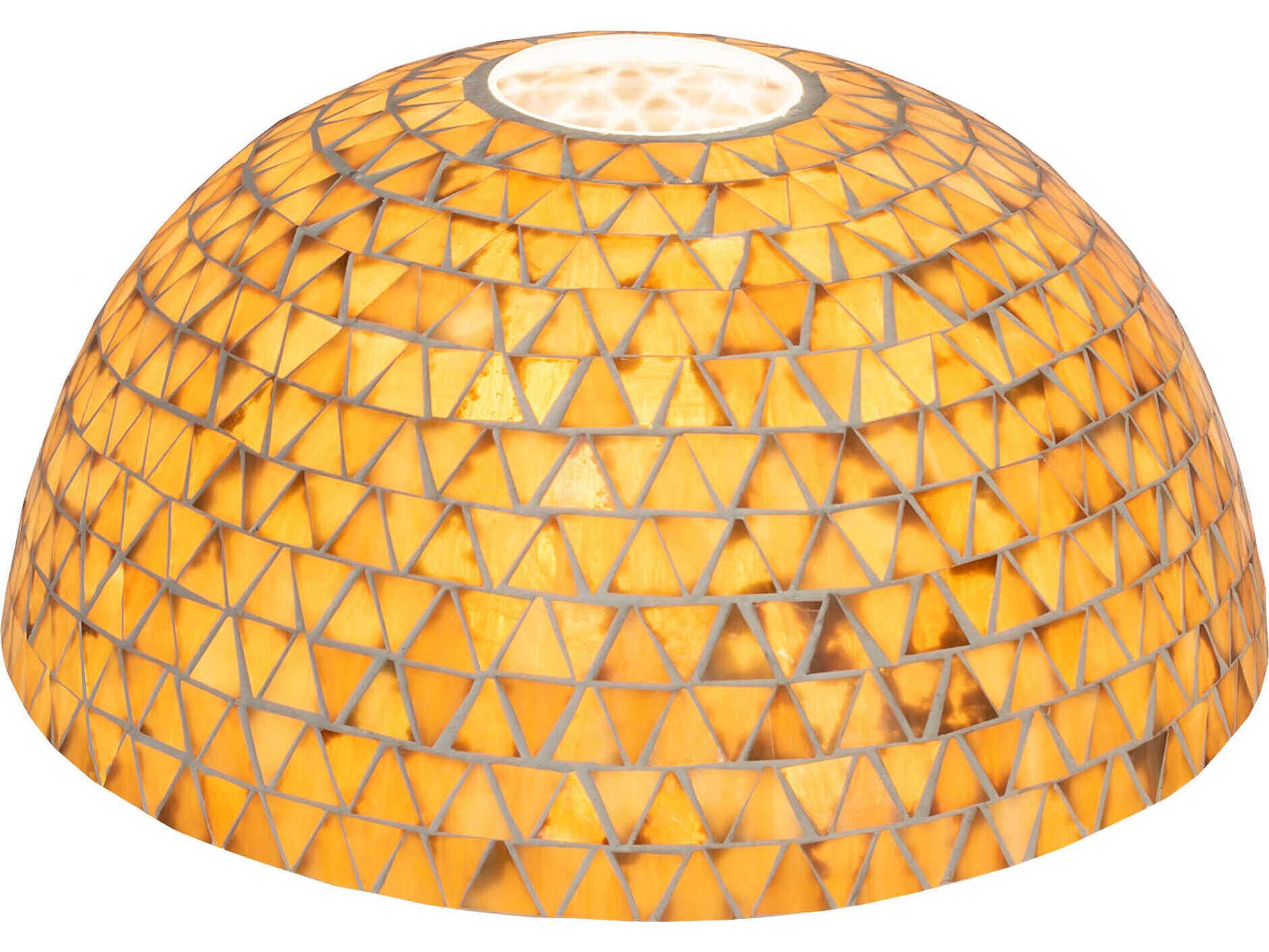 Meyda Beige 16" Mosaic Shade