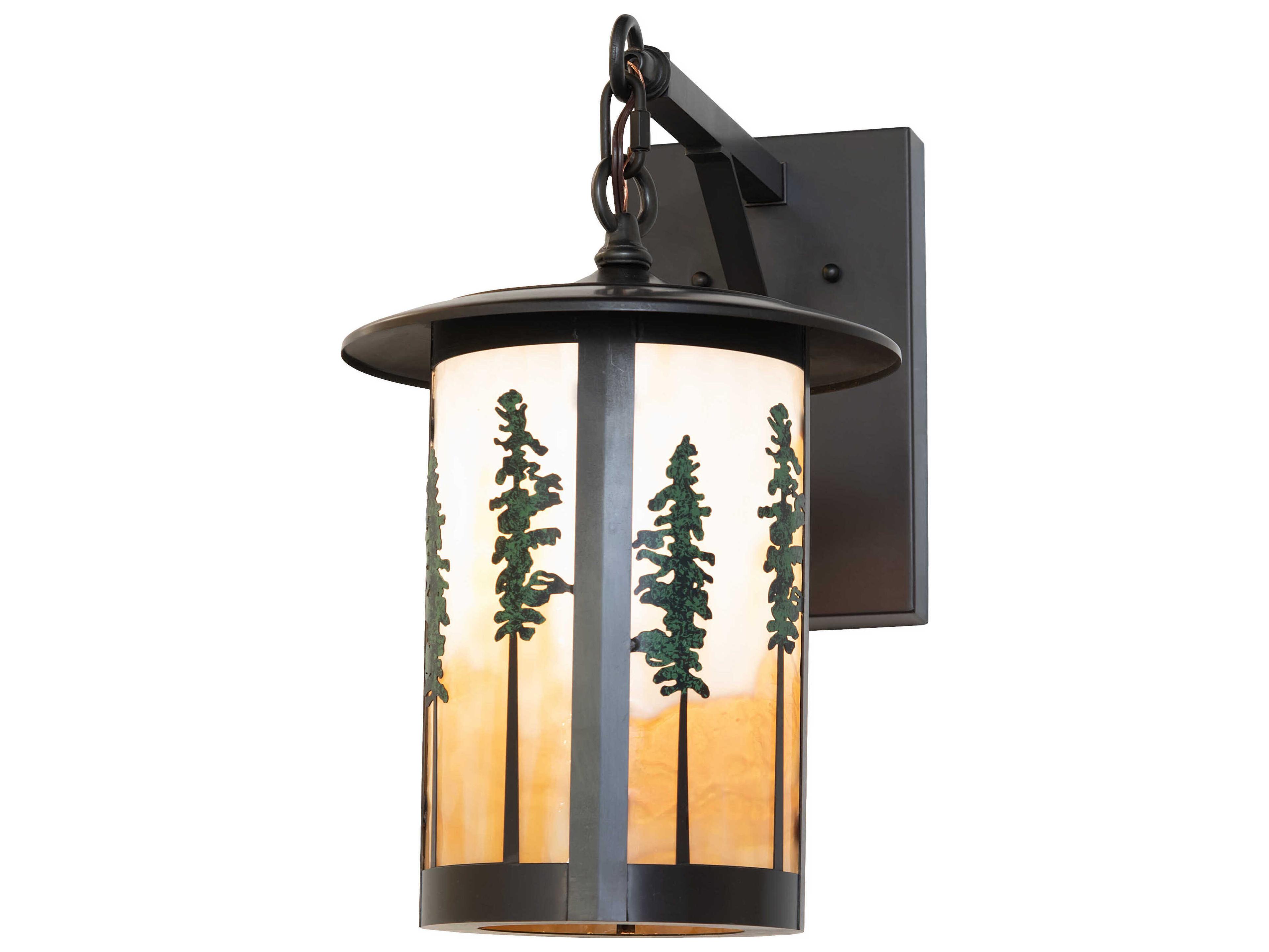 Meyda Fulton Pines 1 - Light Outdoor Wall Light