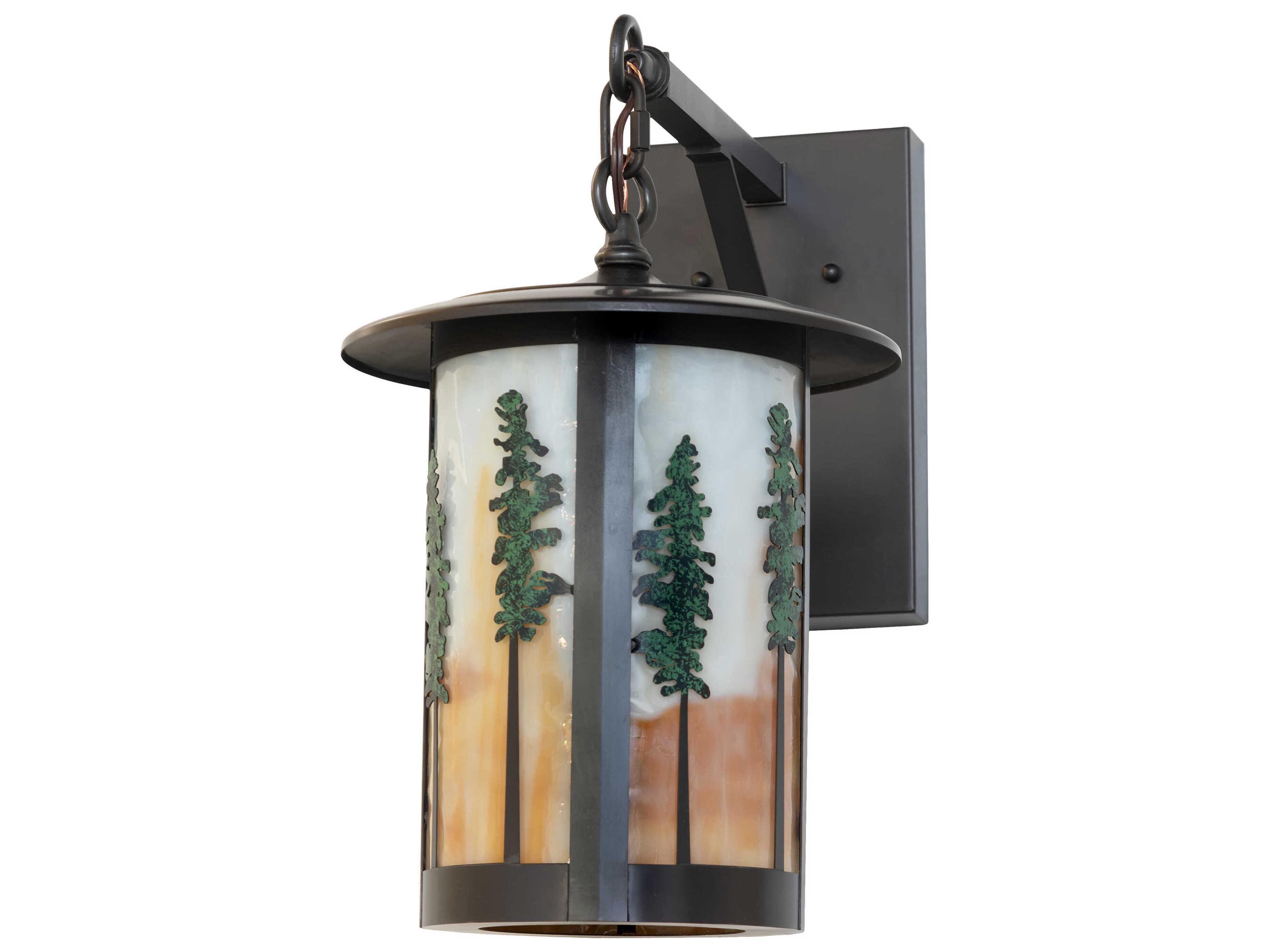 Meyda Fulton Pines 1 - Light Outdoor Wall Light