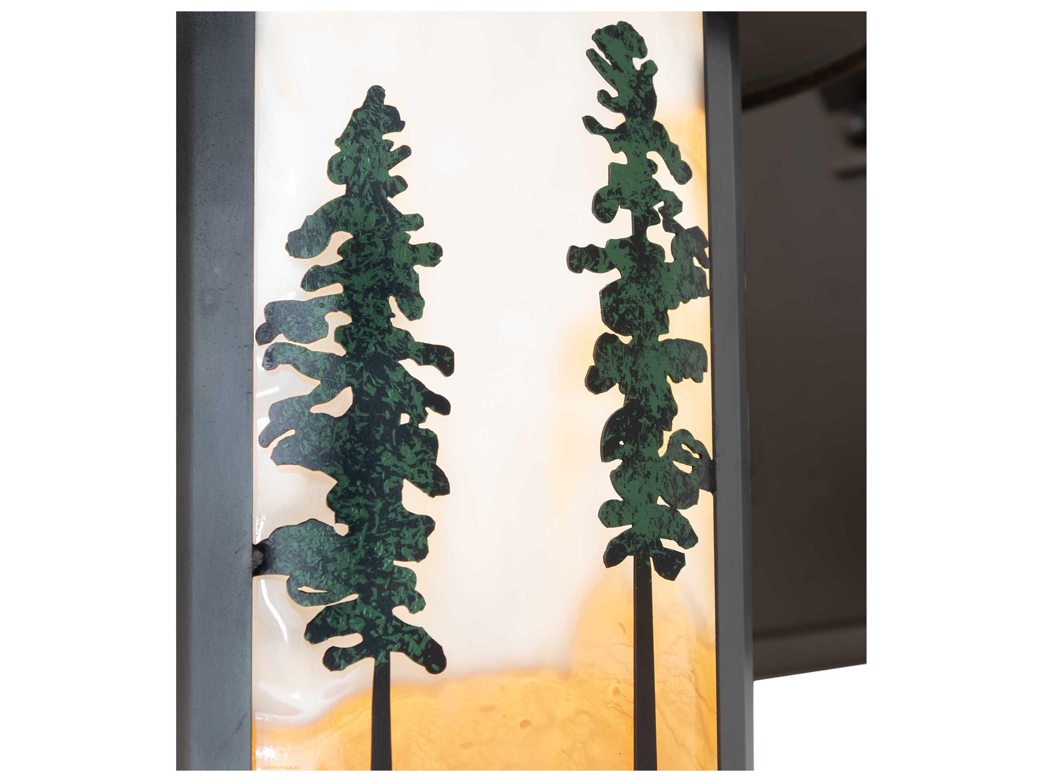 Meyda Fulton Pines 1 - Light Outdoor Wall Light