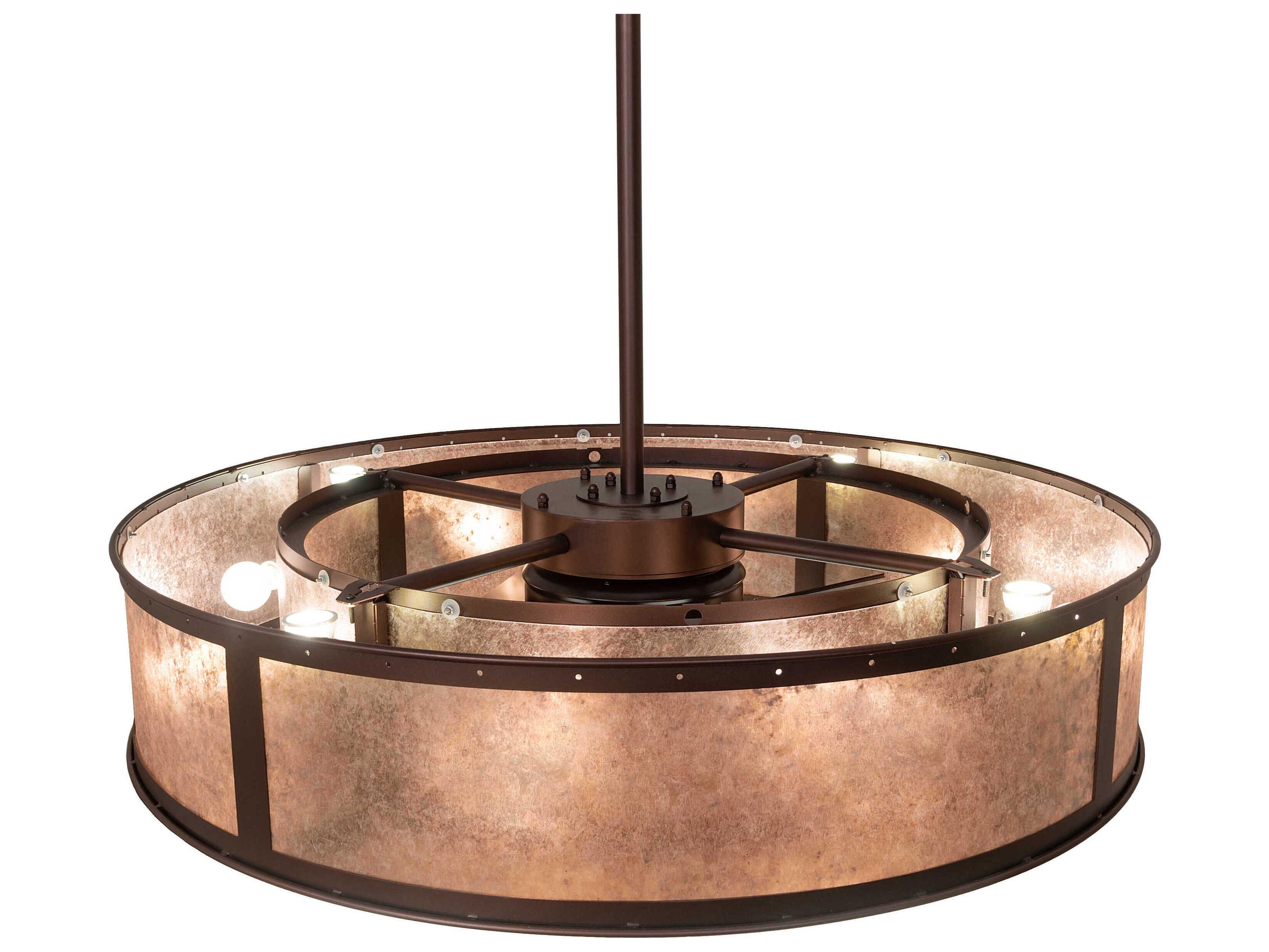 Meyda Smythe Craftsman 16 - Light 45" Ceiling Fan