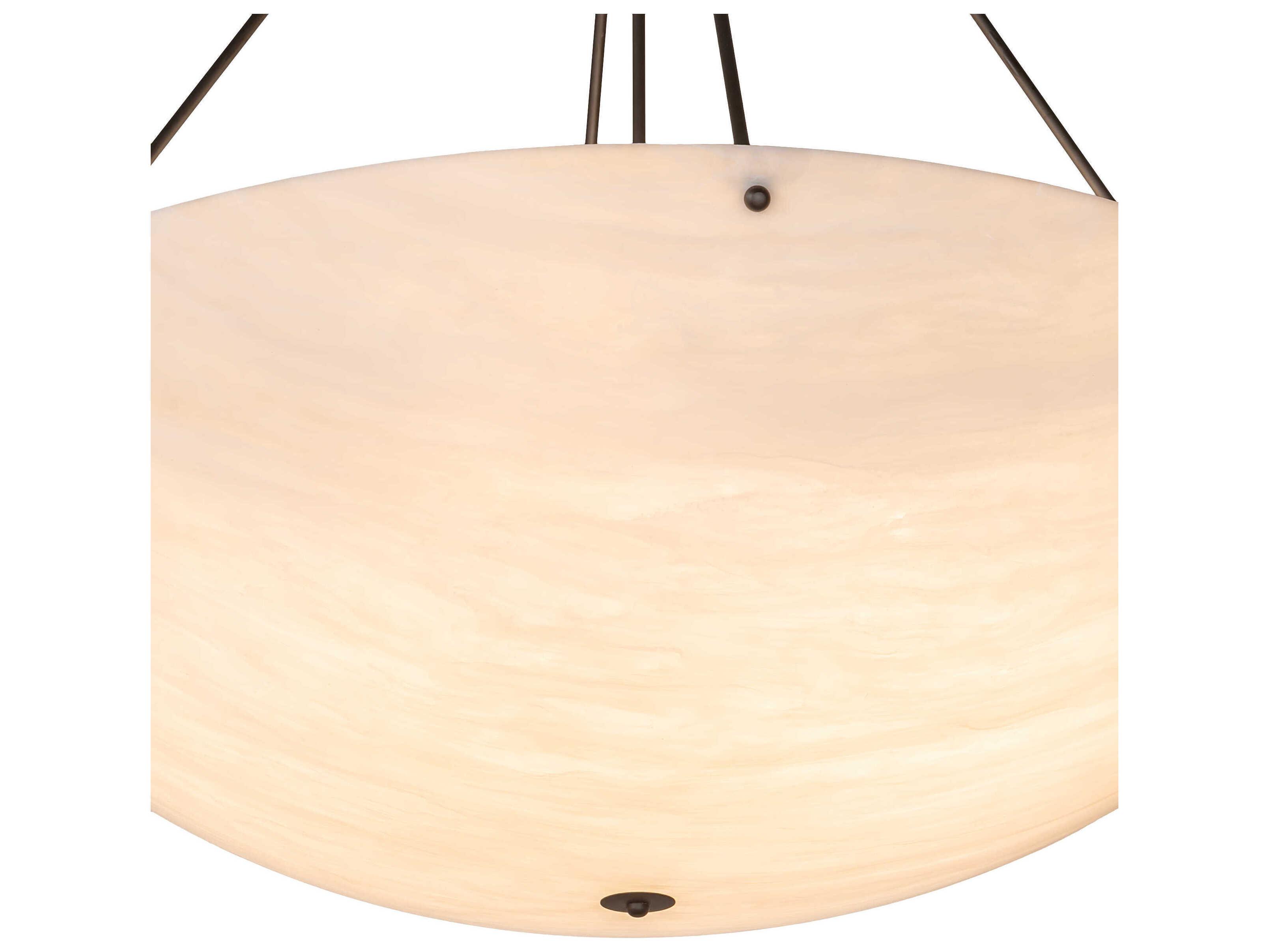 Meyda Cypola 8-Light Oil Rubbed Bronze Bowl Pendant