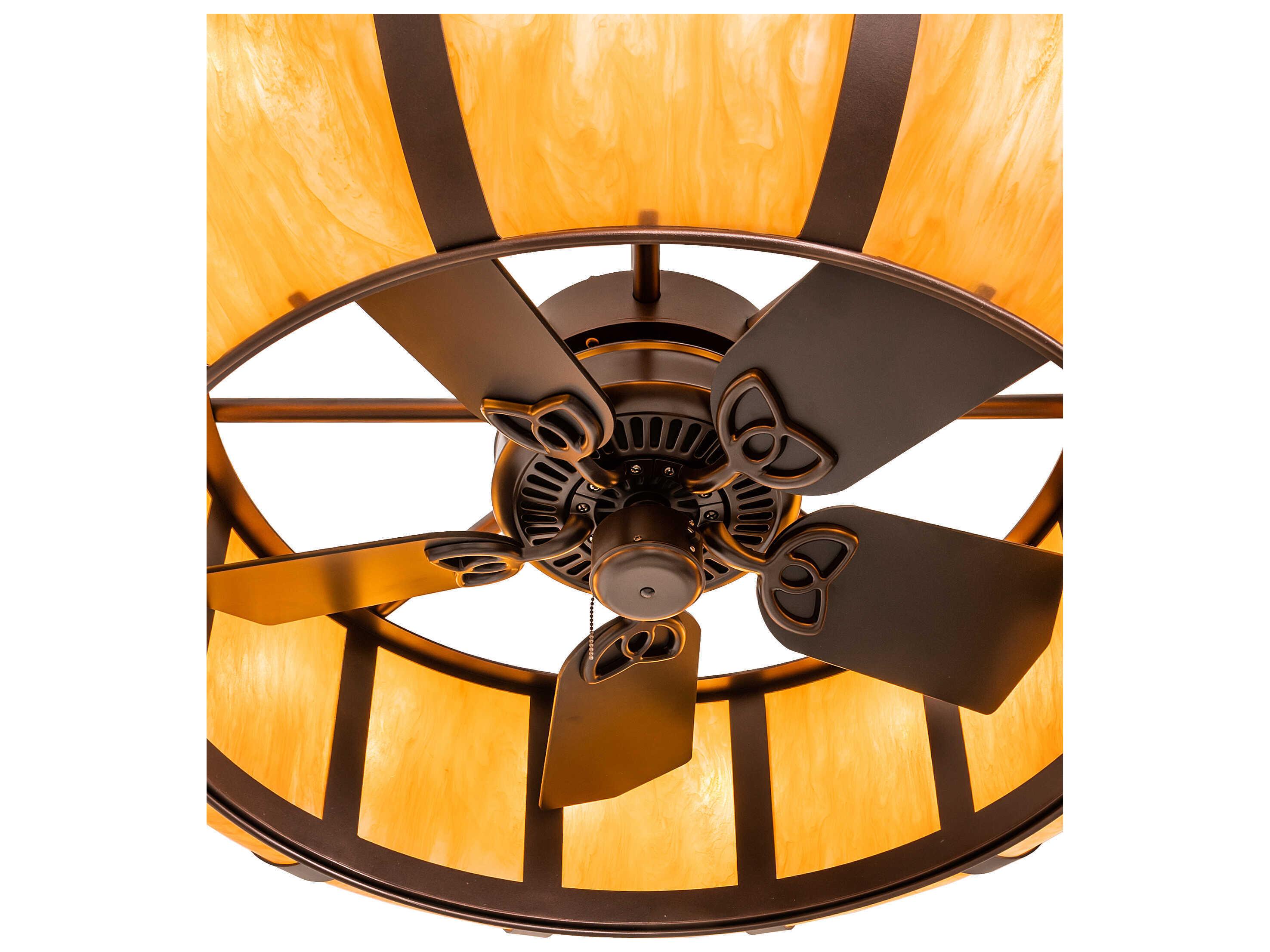 Meyda Prime Dome 16 - Light 44" Ceiling Fan