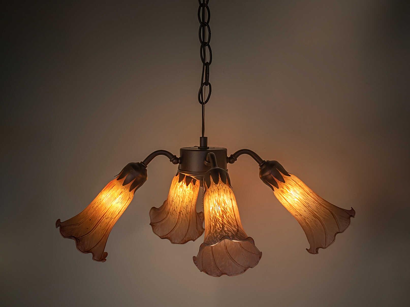 Meyda Pond Lily 4 - Light Fan Kit