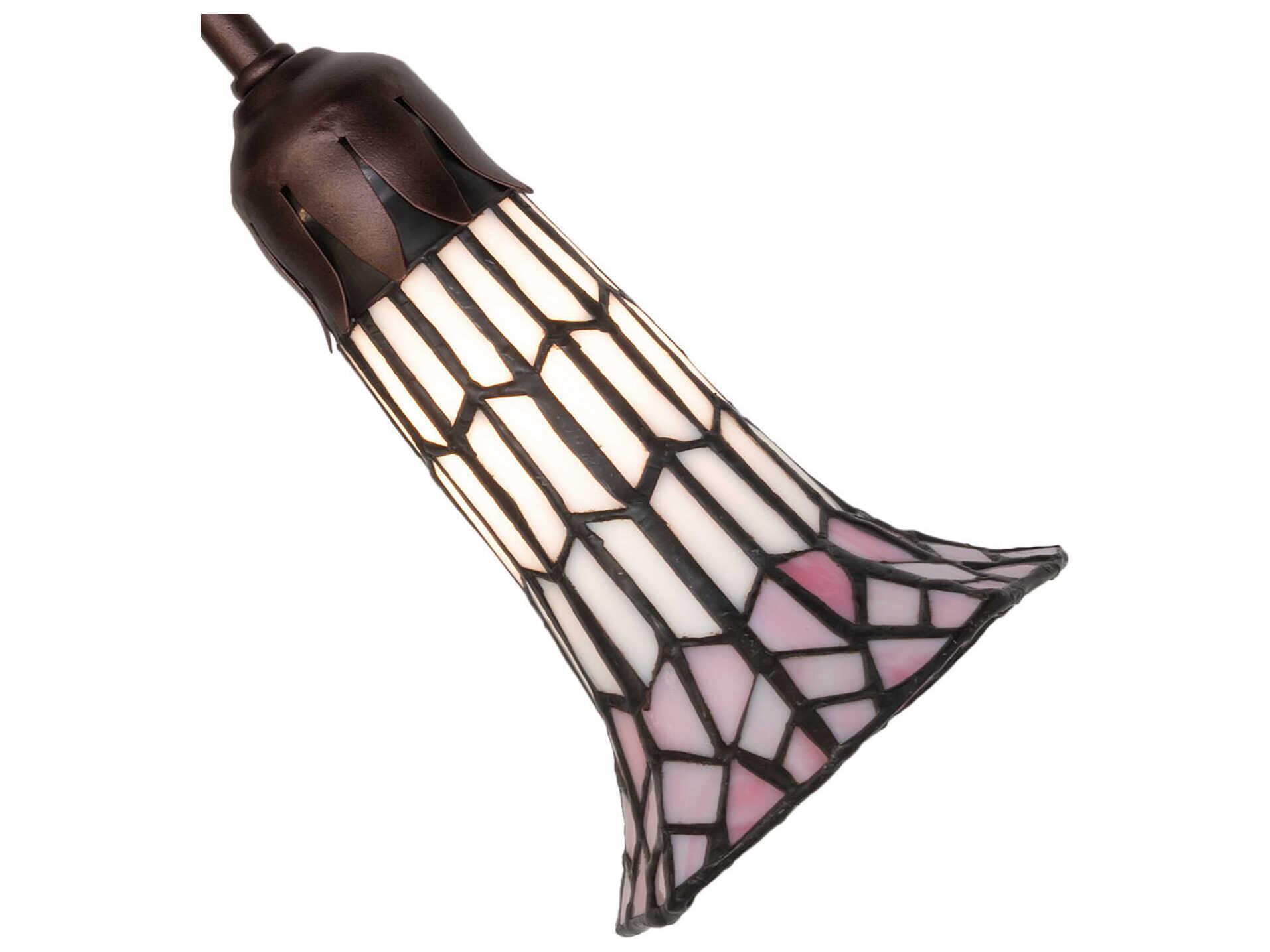 Meyda Stained Glass Pond Lily 4 - Light Fan Kit