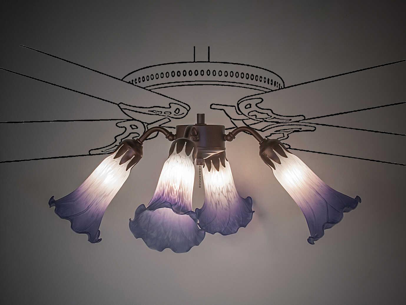 Meyda Pond Lily Fan 4 - Light Kit