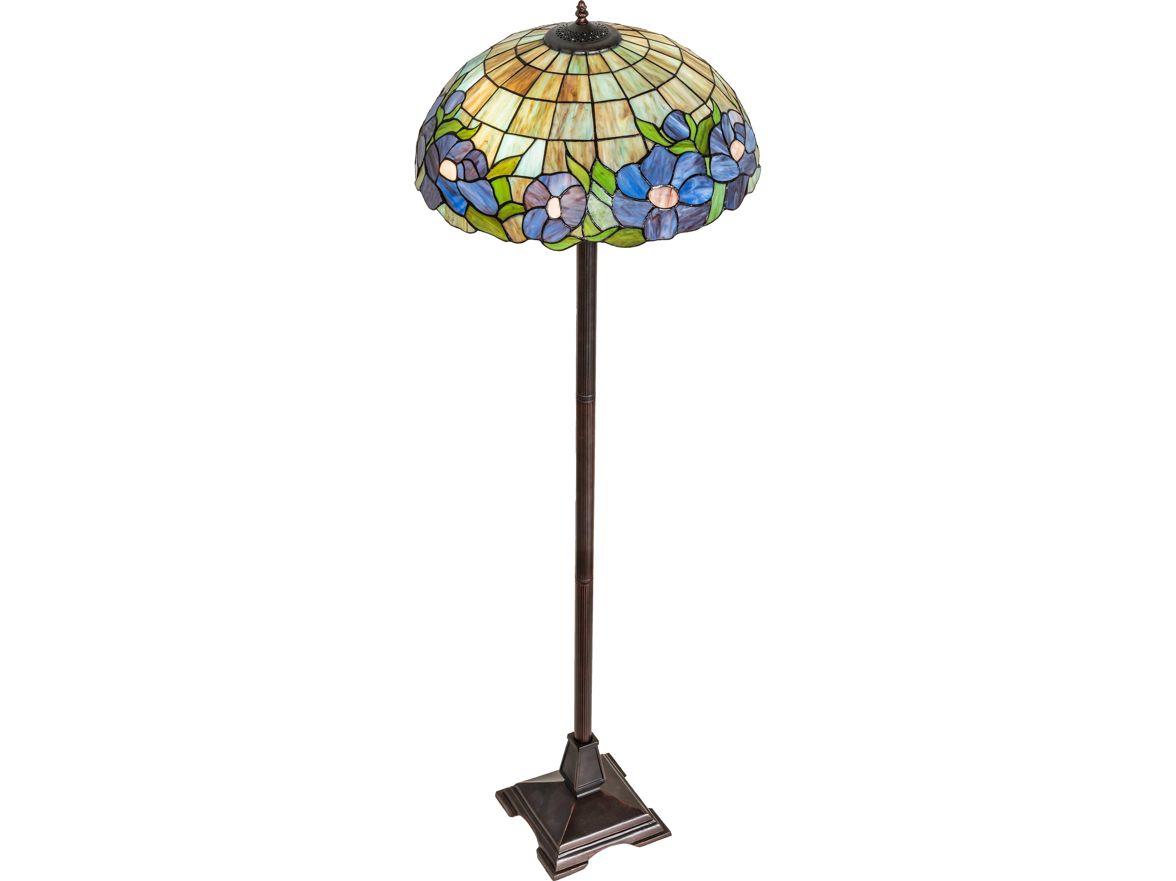 Meyda Posy Bronze Floor Lamp