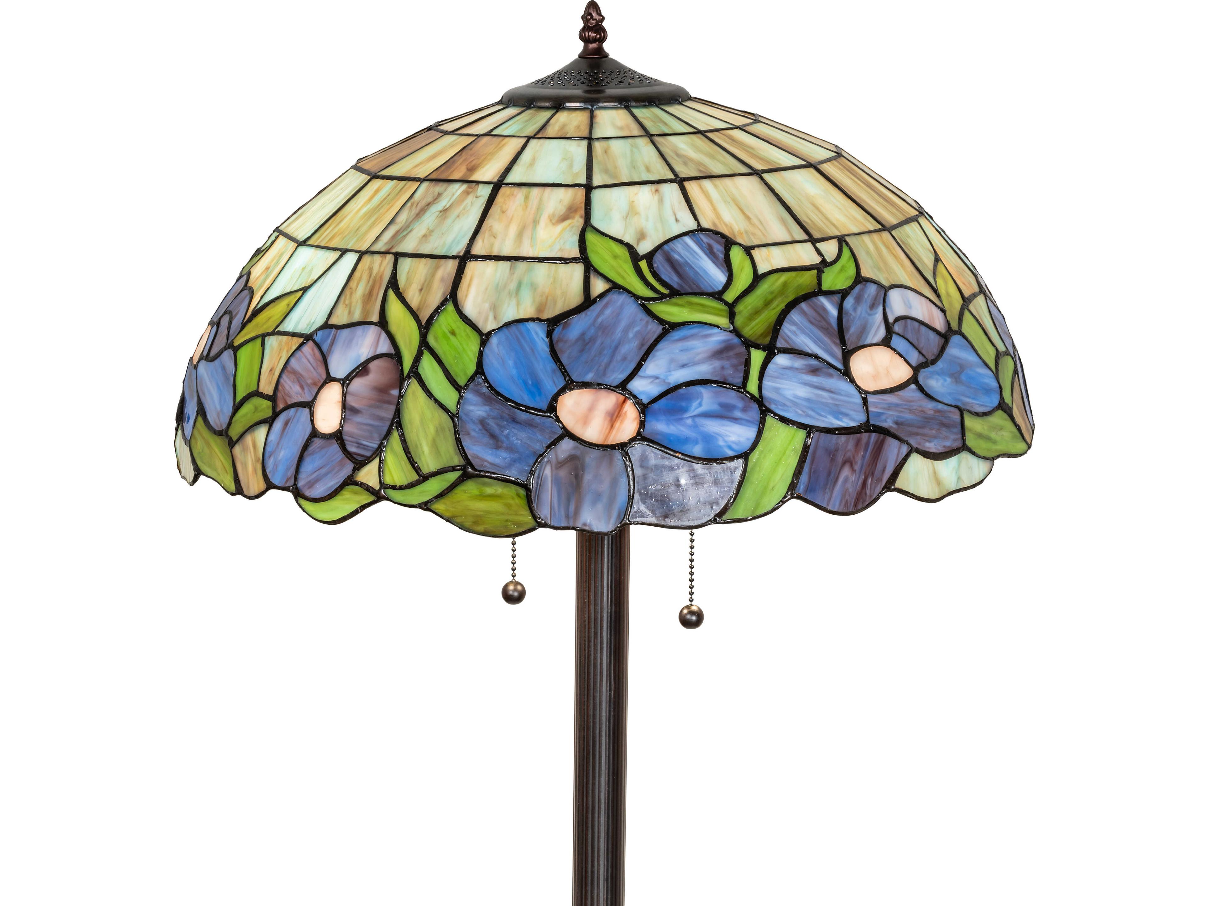 Meyda Posy Bronze Floor Lamp