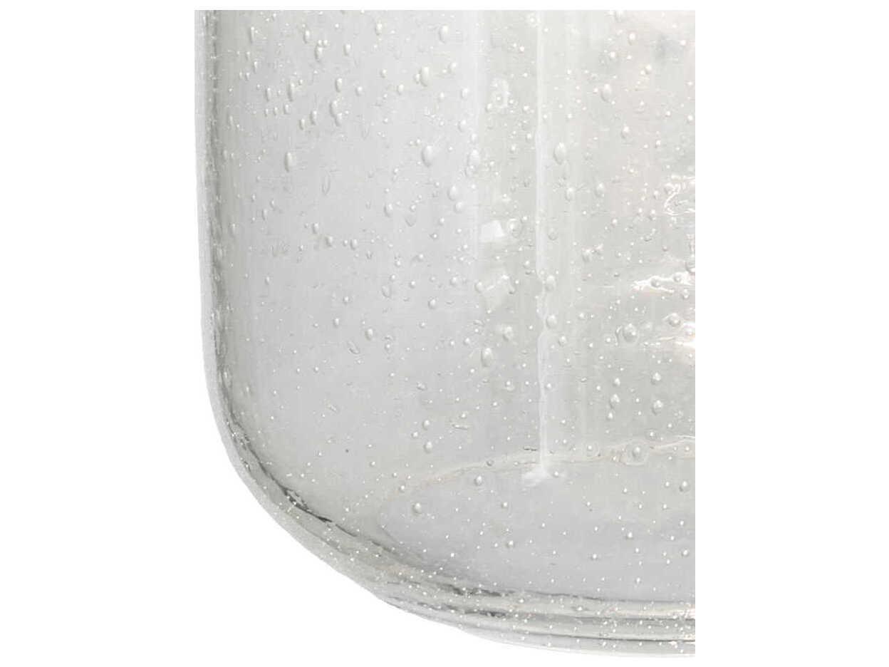 Meyda Pastilla 1-Light Gold Metallic Clear Cylinder Mini Pendant