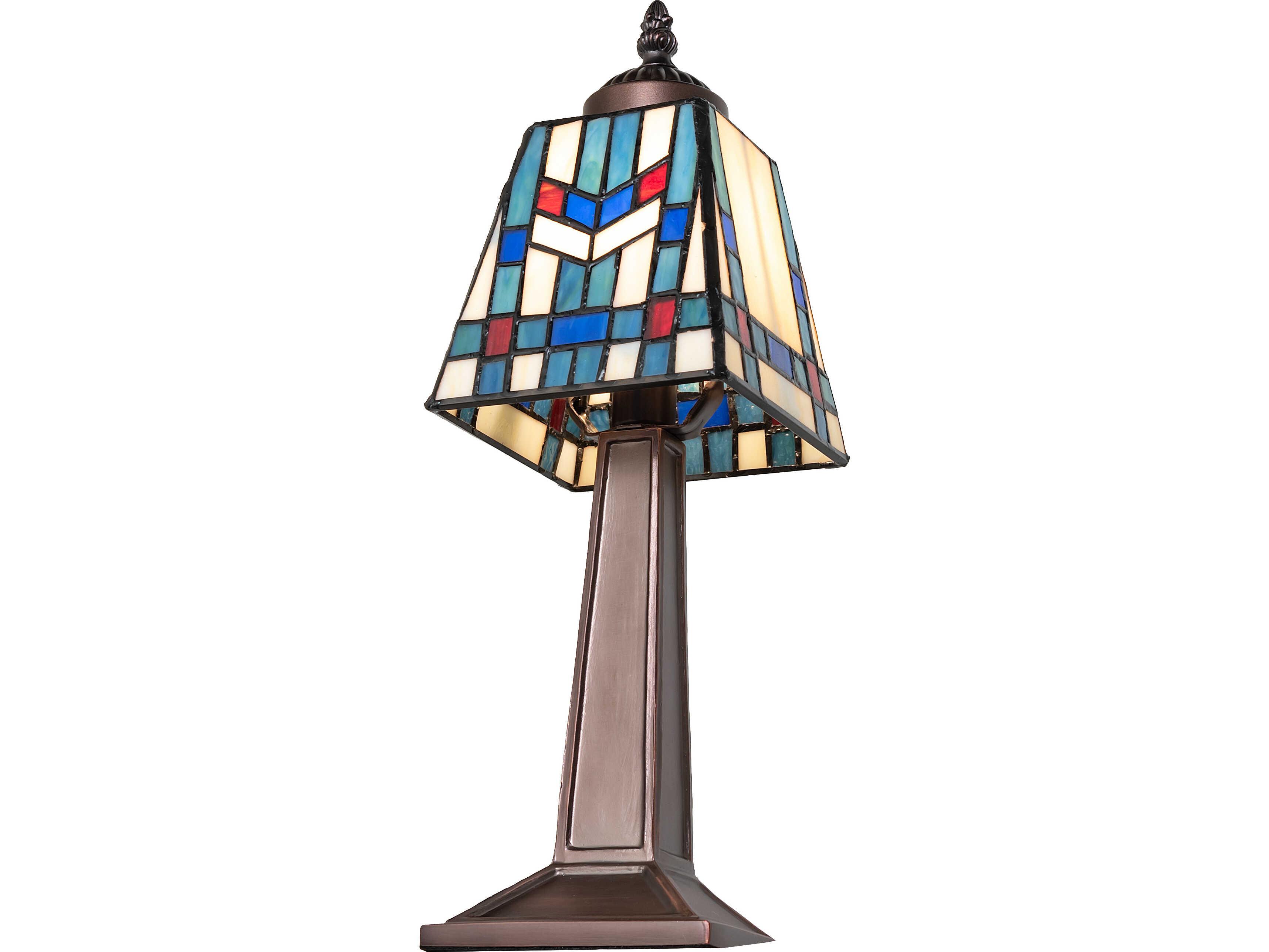 Meyda Prairie Wheat Bronze Traditional Table Lamp