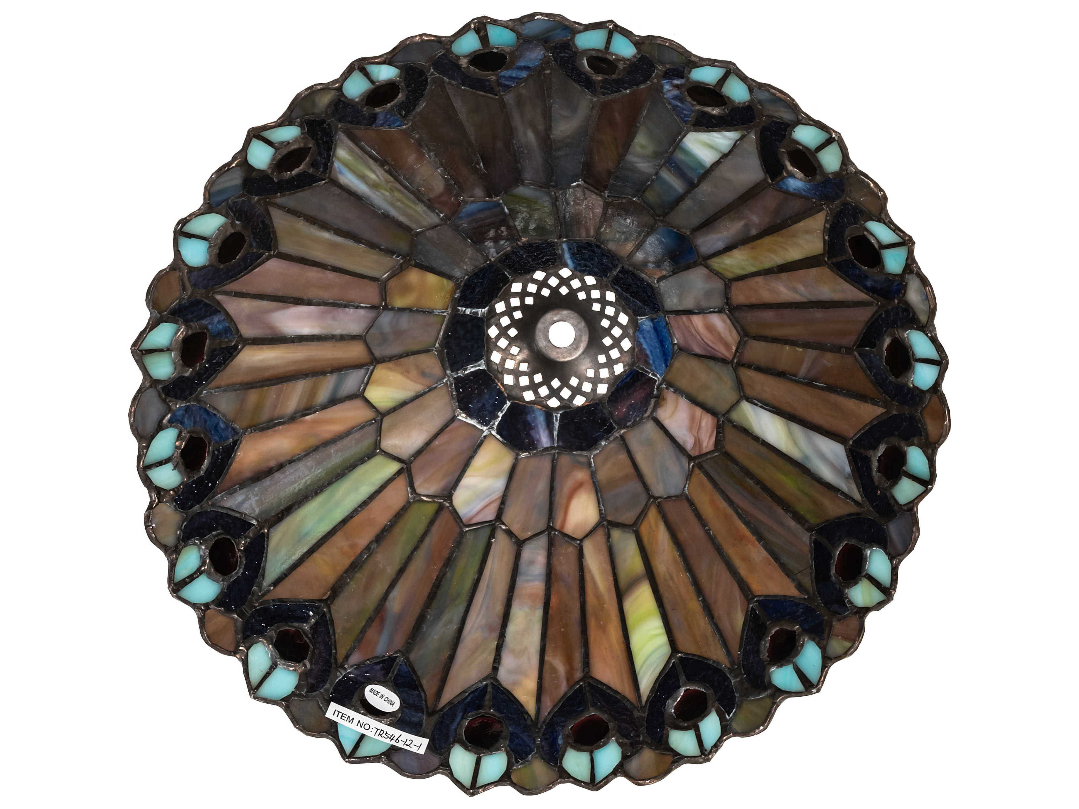 Meyda Tiffany Jeweled Peacock Shade