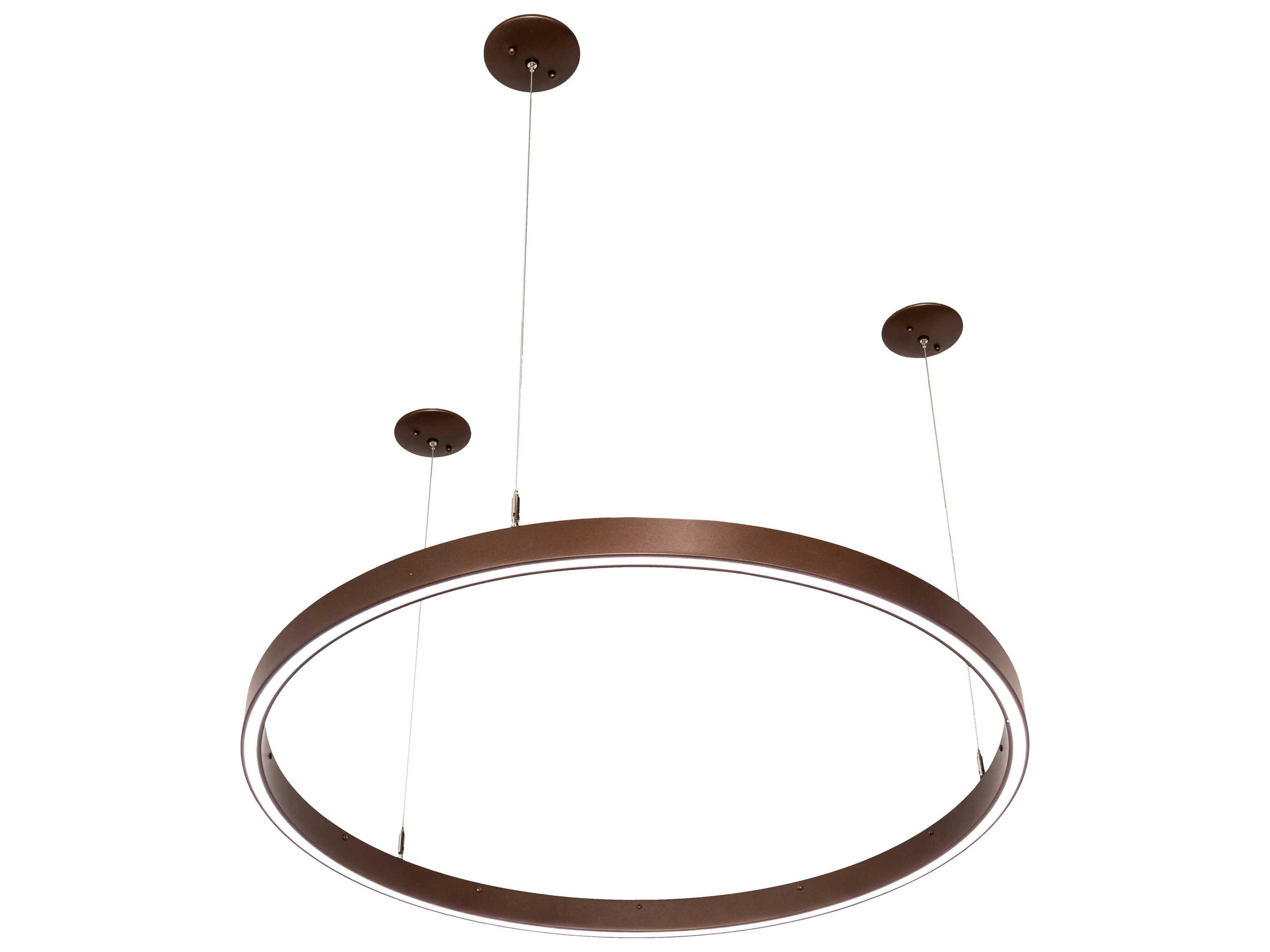 Meyda Anillo Mahogany Bronze Round Pendant