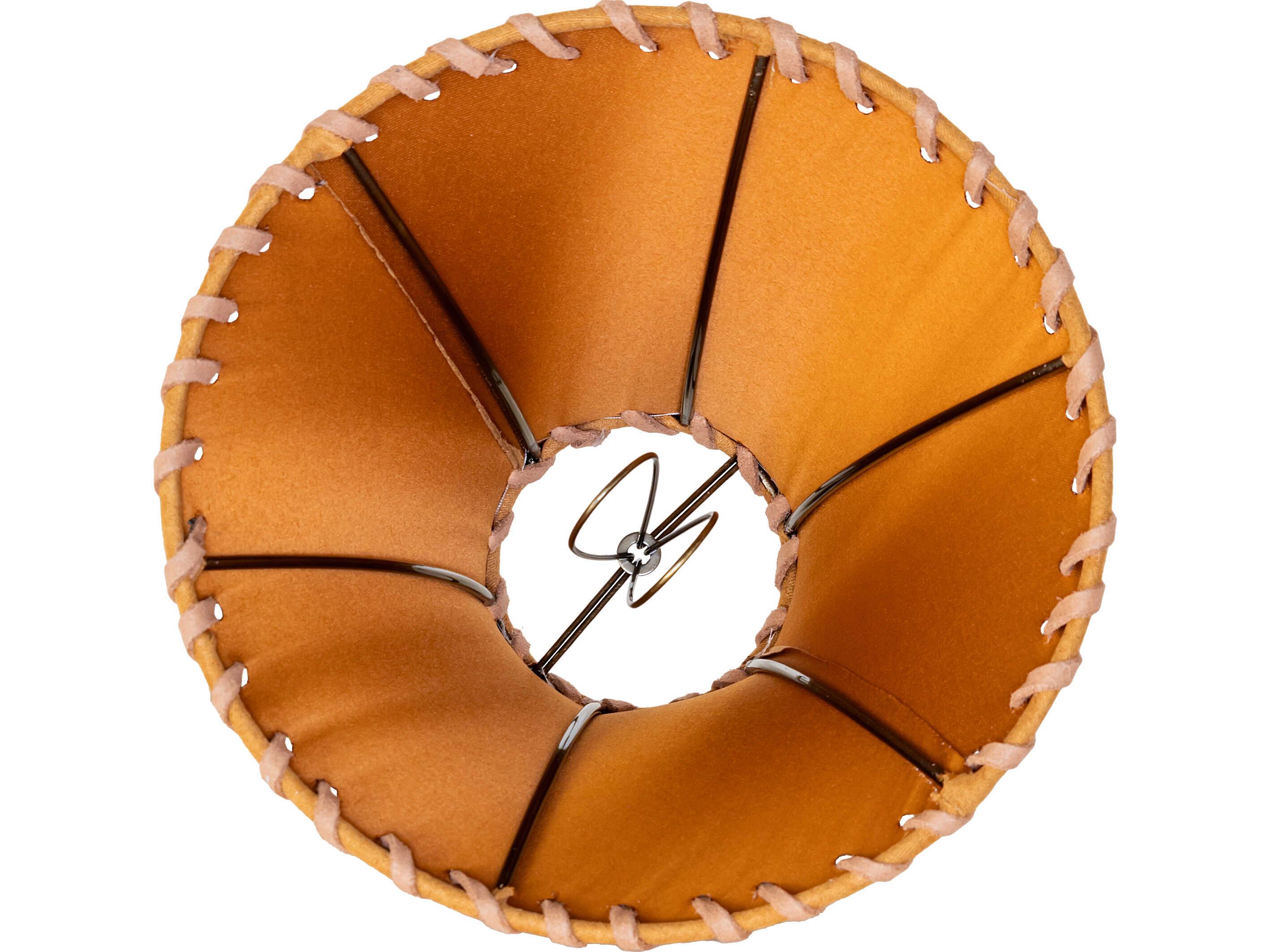 Meyda Faux Leather & Rawhide Tan