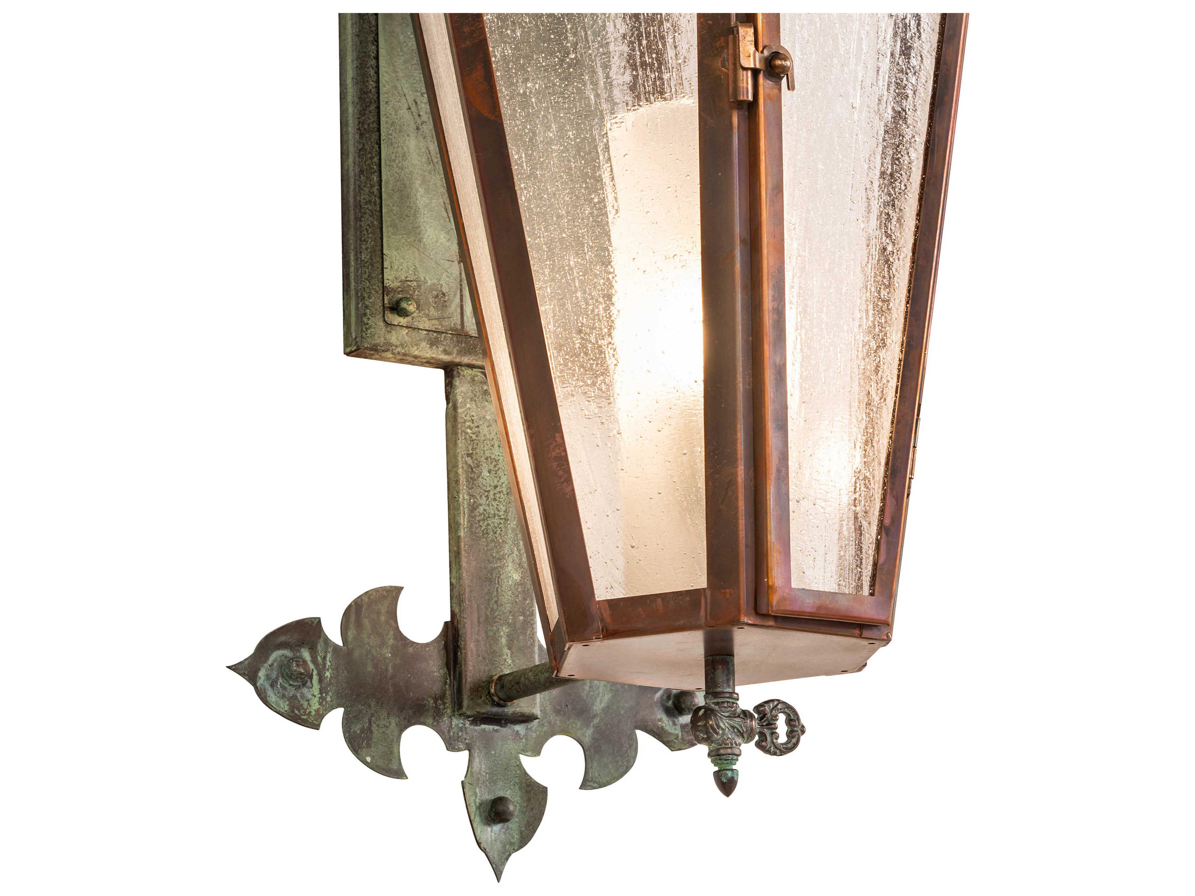 Meyda Millesime 1-Light Copper Wall Sconce