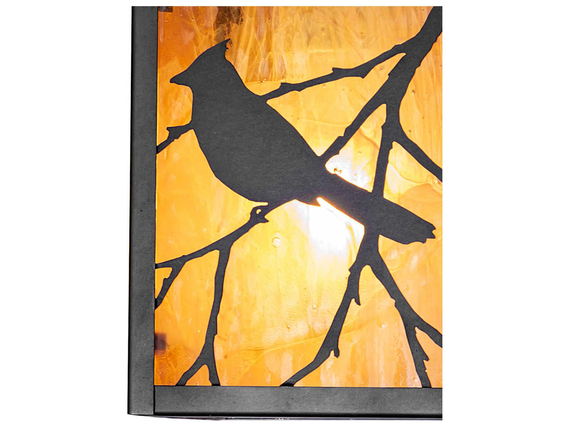 Meyda Seneca Song Bird 1 - Light Outdoor Wall Light