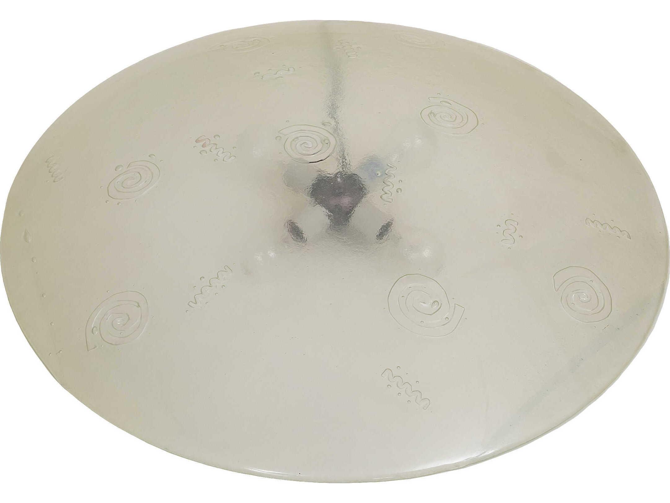 Meyda Metro Fusion Clear Frosted Glass Shade