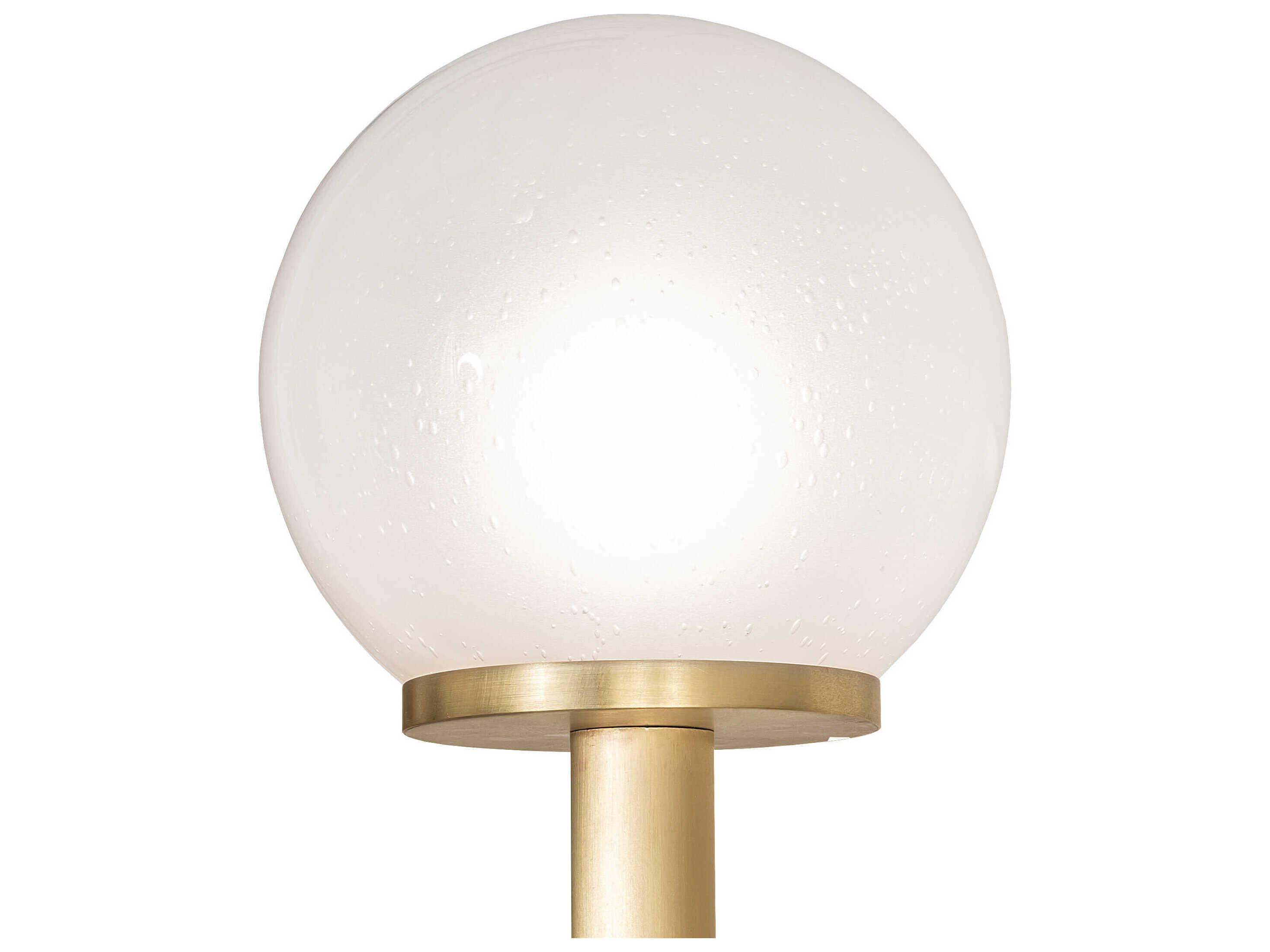 Meyda Bola Brushed Brass Buffet Lamp