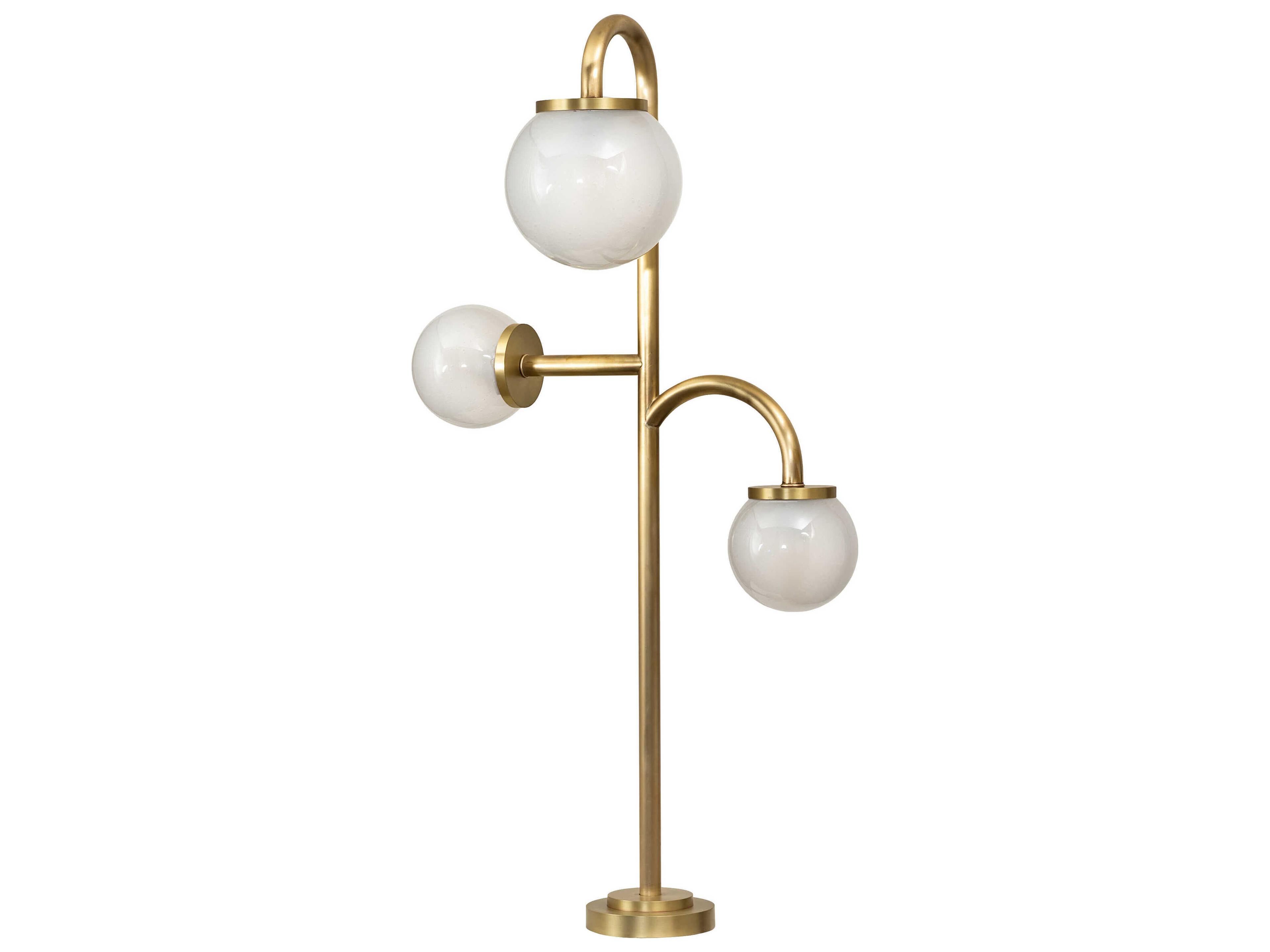Meyda Bola Brushed Brass Buffet Lamp