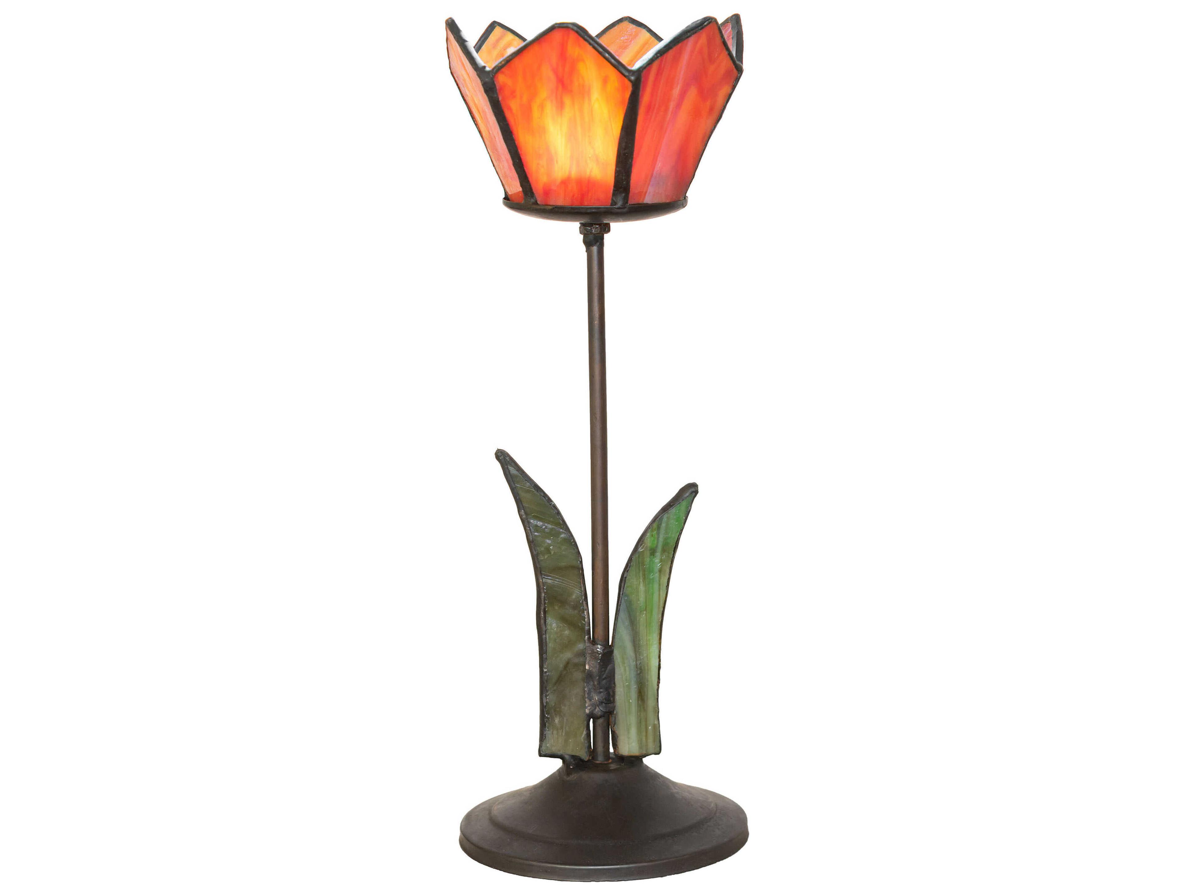 Meyda Craftsman Brown Radiant Blossom Tealight Holder