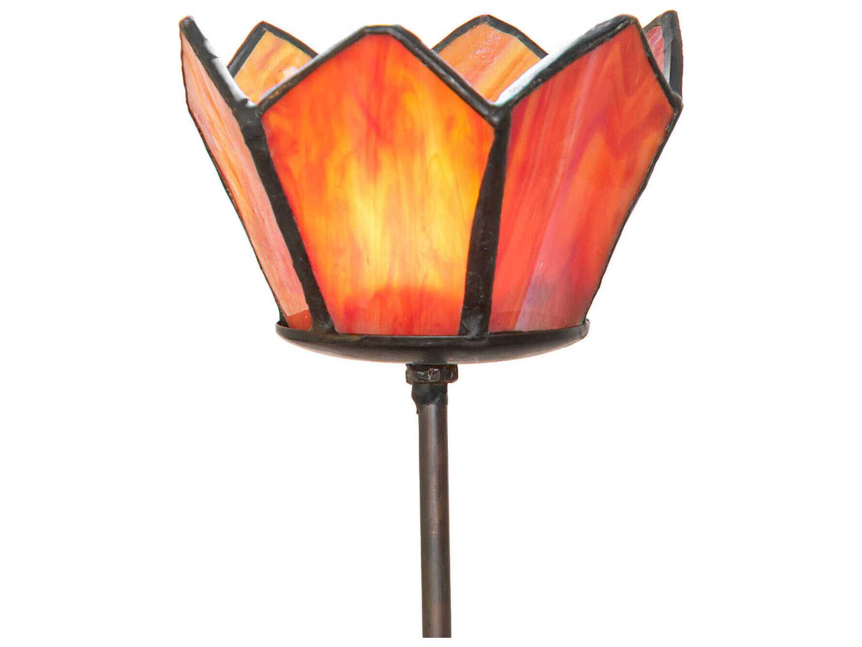 Meyda Craftsman Brown Radiant Blossom Tealight Holder