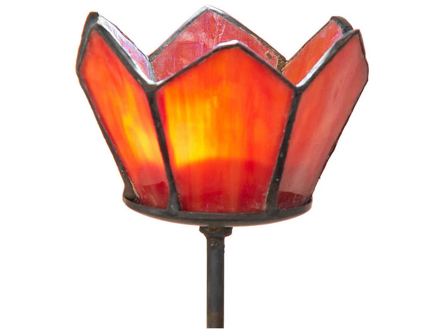 Meyda Craftsman Brown Radiant Blossom Tealight Holder