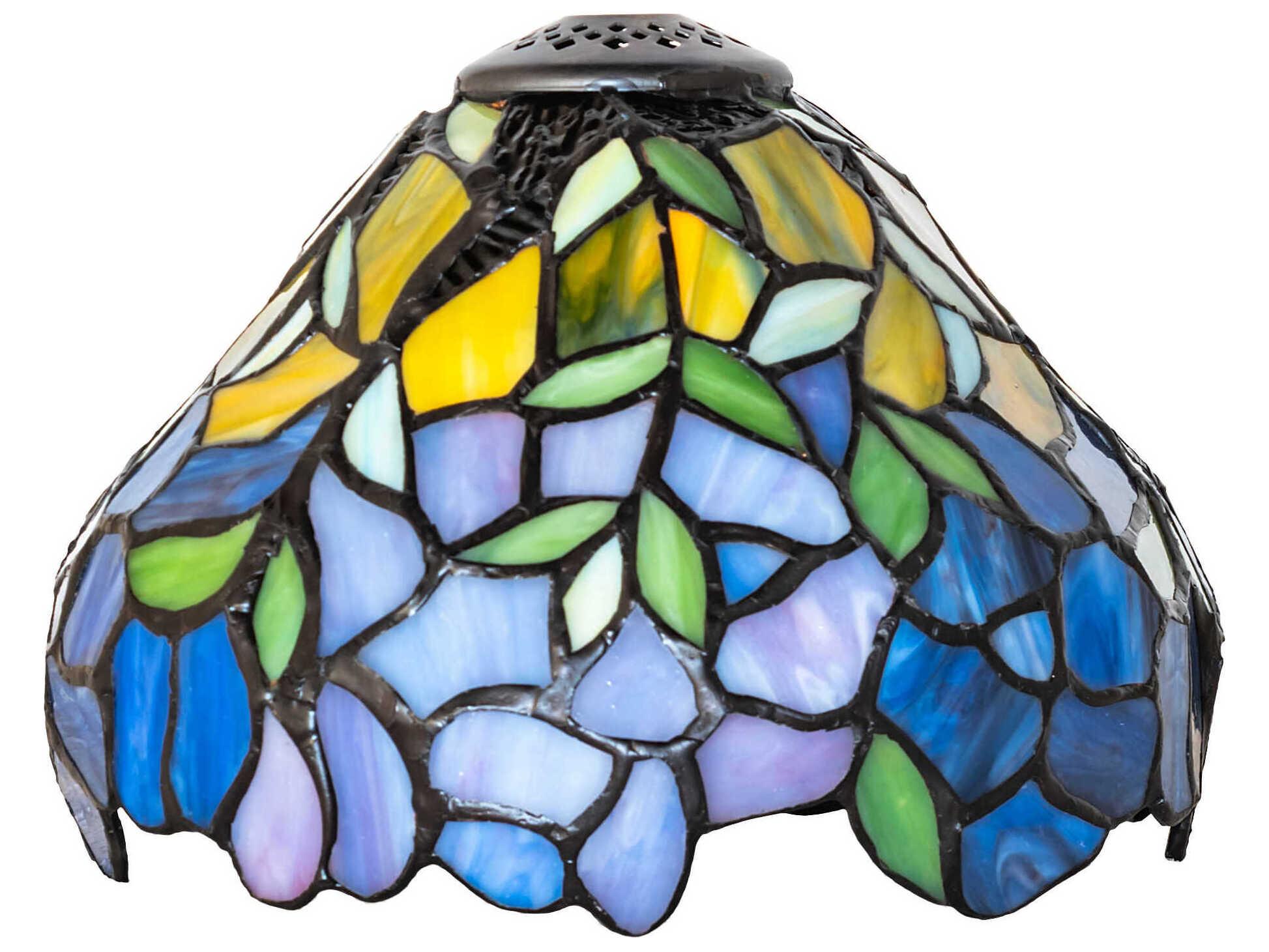 Meyda Laburnum Petal Pink / Amethyst Blue / Dark Mauve / Light Green Shade