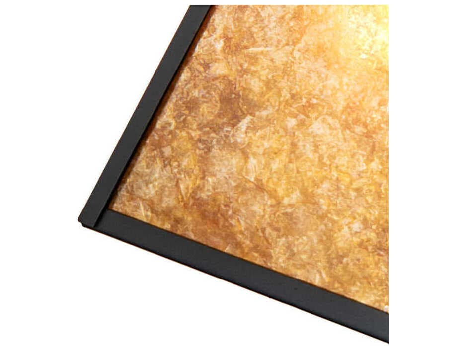 Meyda Mission Prime 1-Light Textured Black Mini Pendant