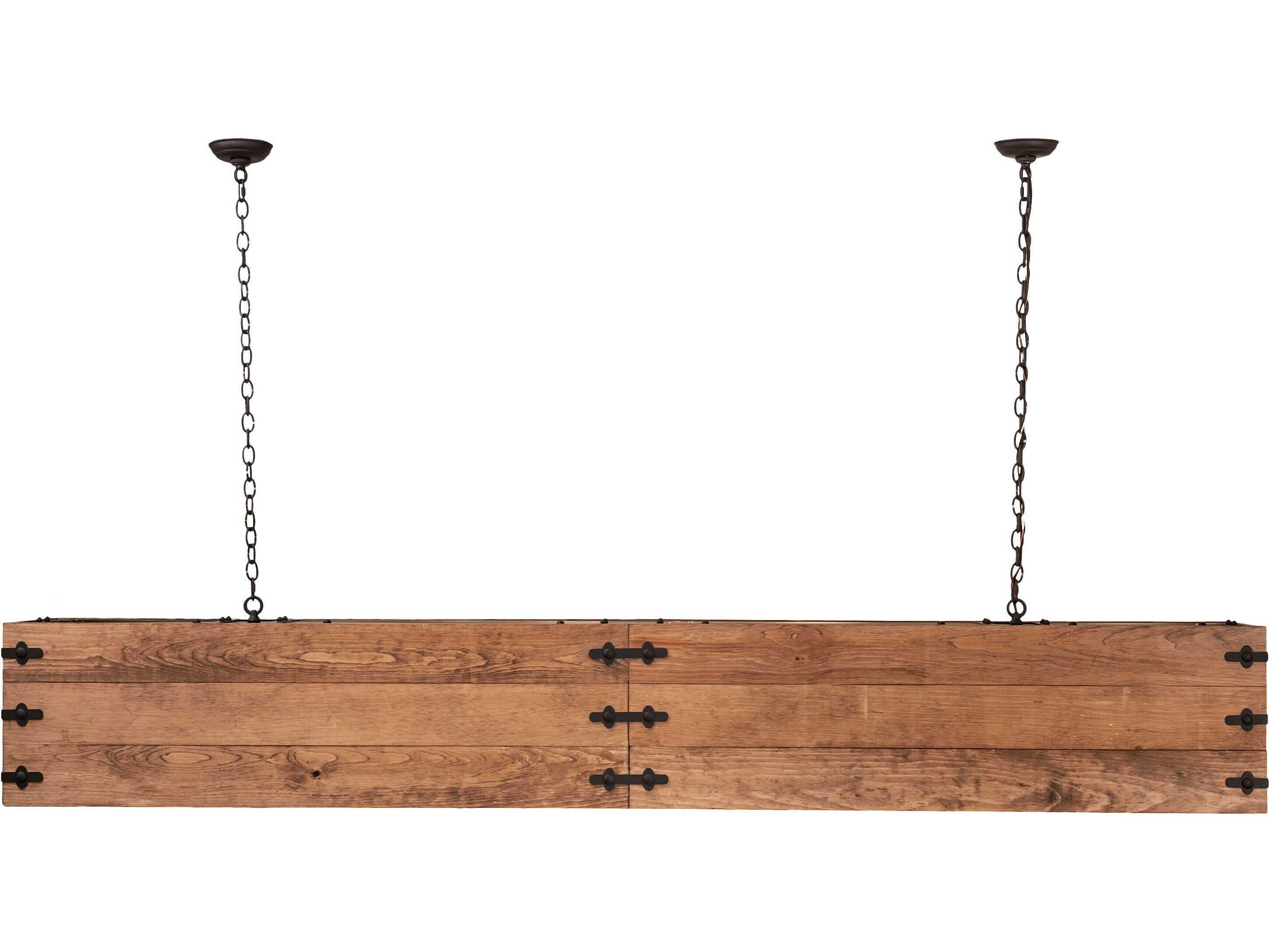 Meyda Reclamare 8-Light 4-Light Oil Rubbed Bronze Island Pendant