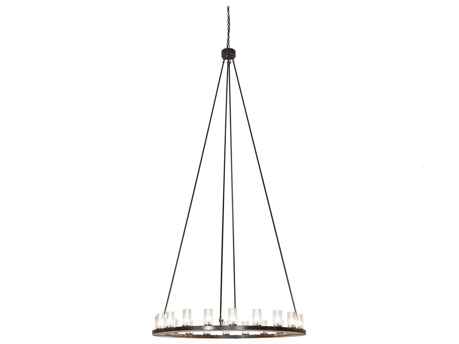Meyda Loxley 20-Light Timeless Bronze Chandelier