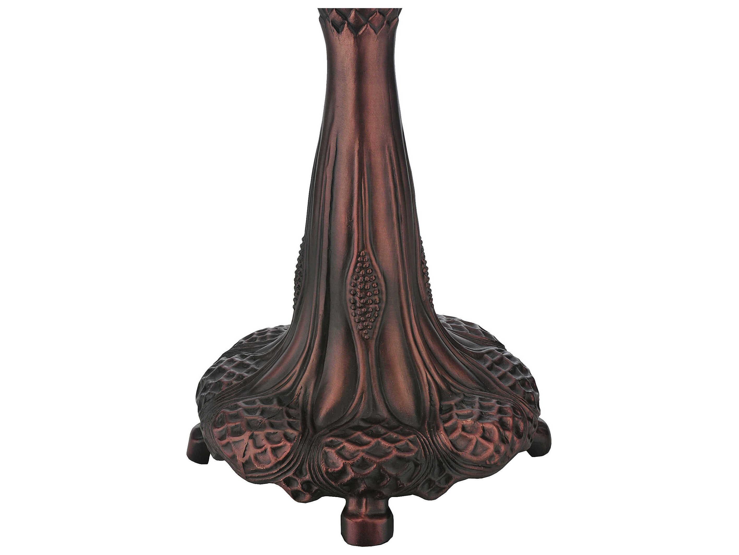 Meyda Tiffany Hanginghead Dragonfly Mahogany Bronze Buffet Lamp