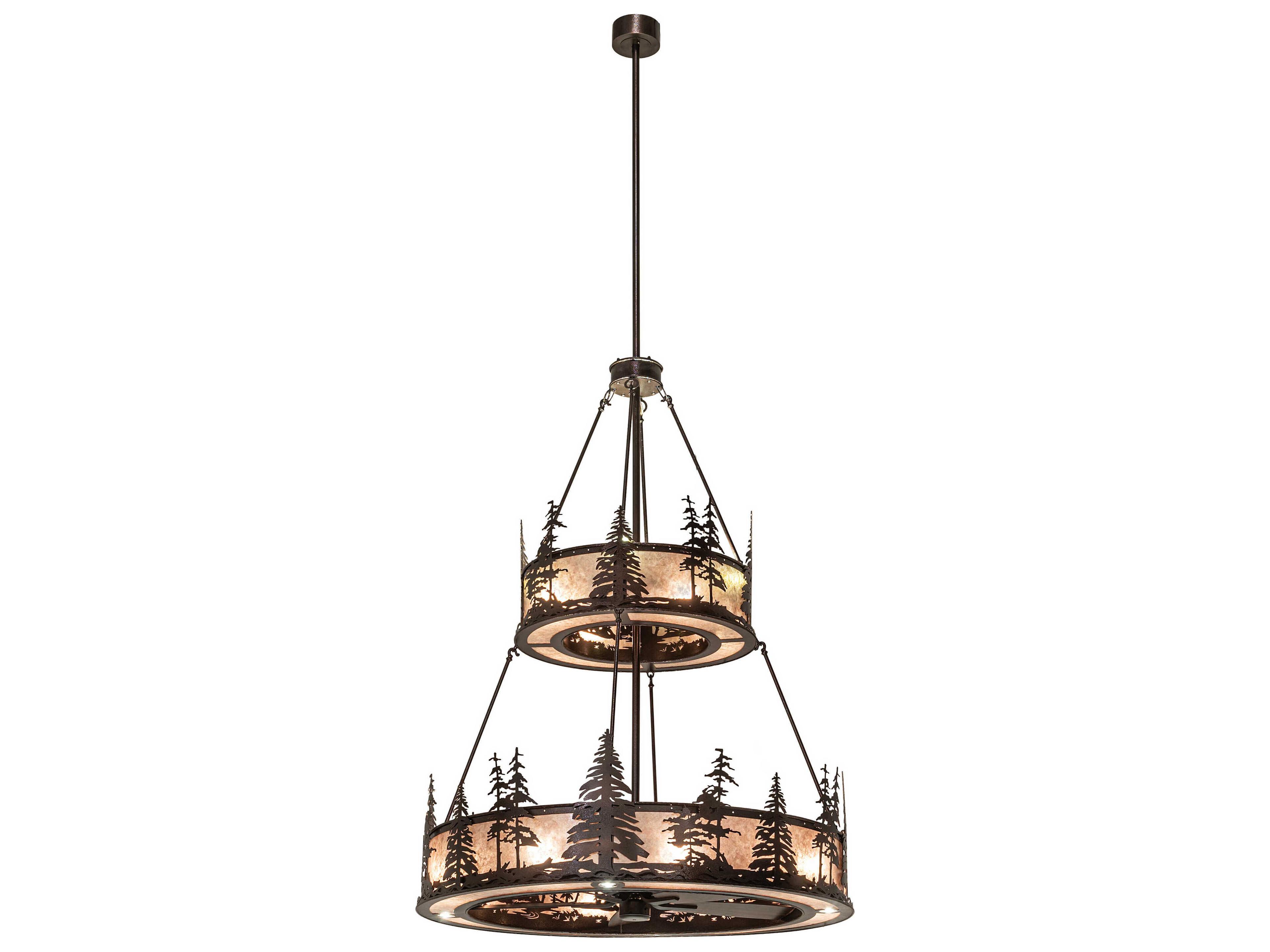 Meyda Tall Pines 55" Ceiling Fan