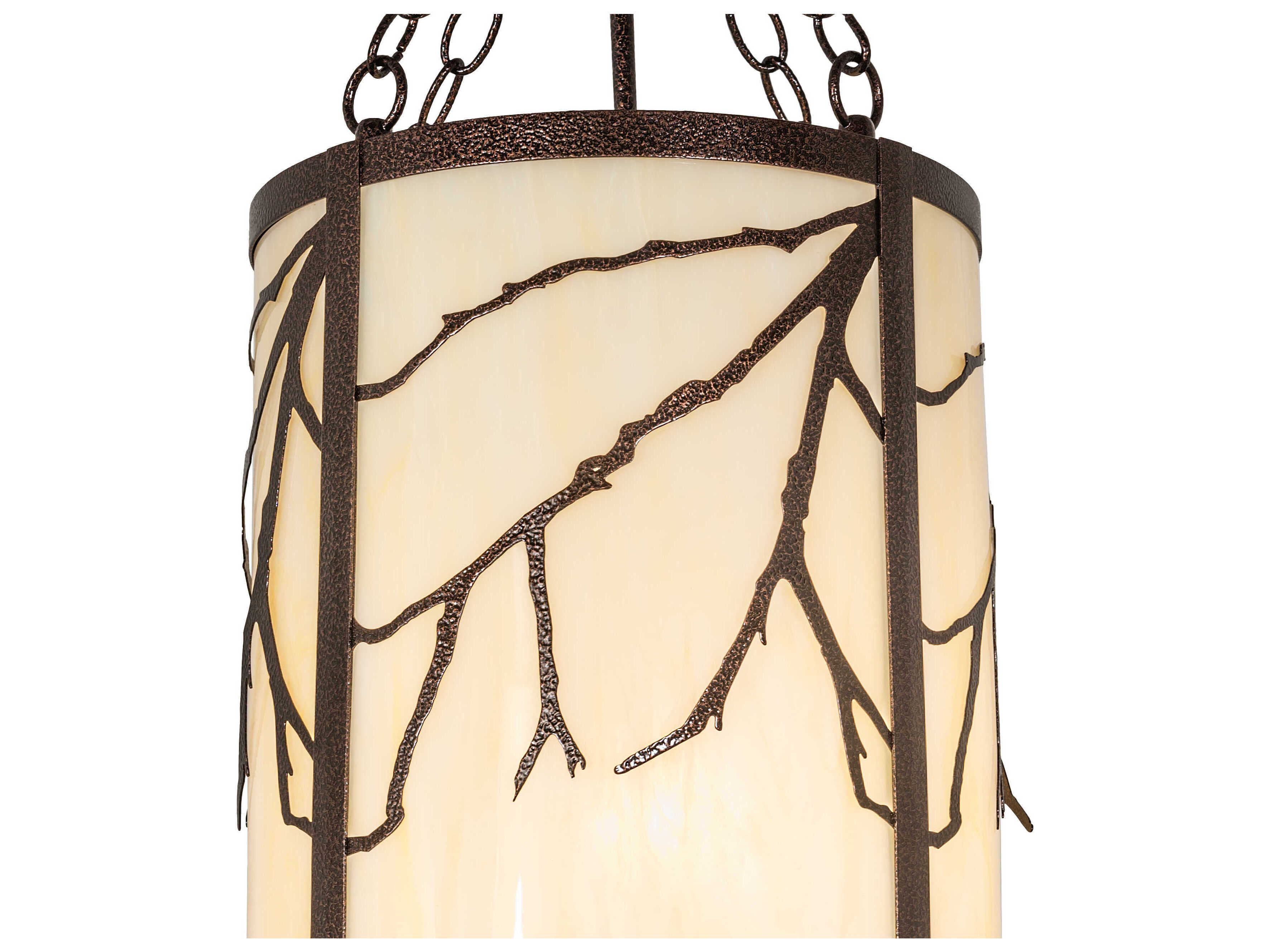 Meyda Branches 1-Light Copper Vein Mini Pendant